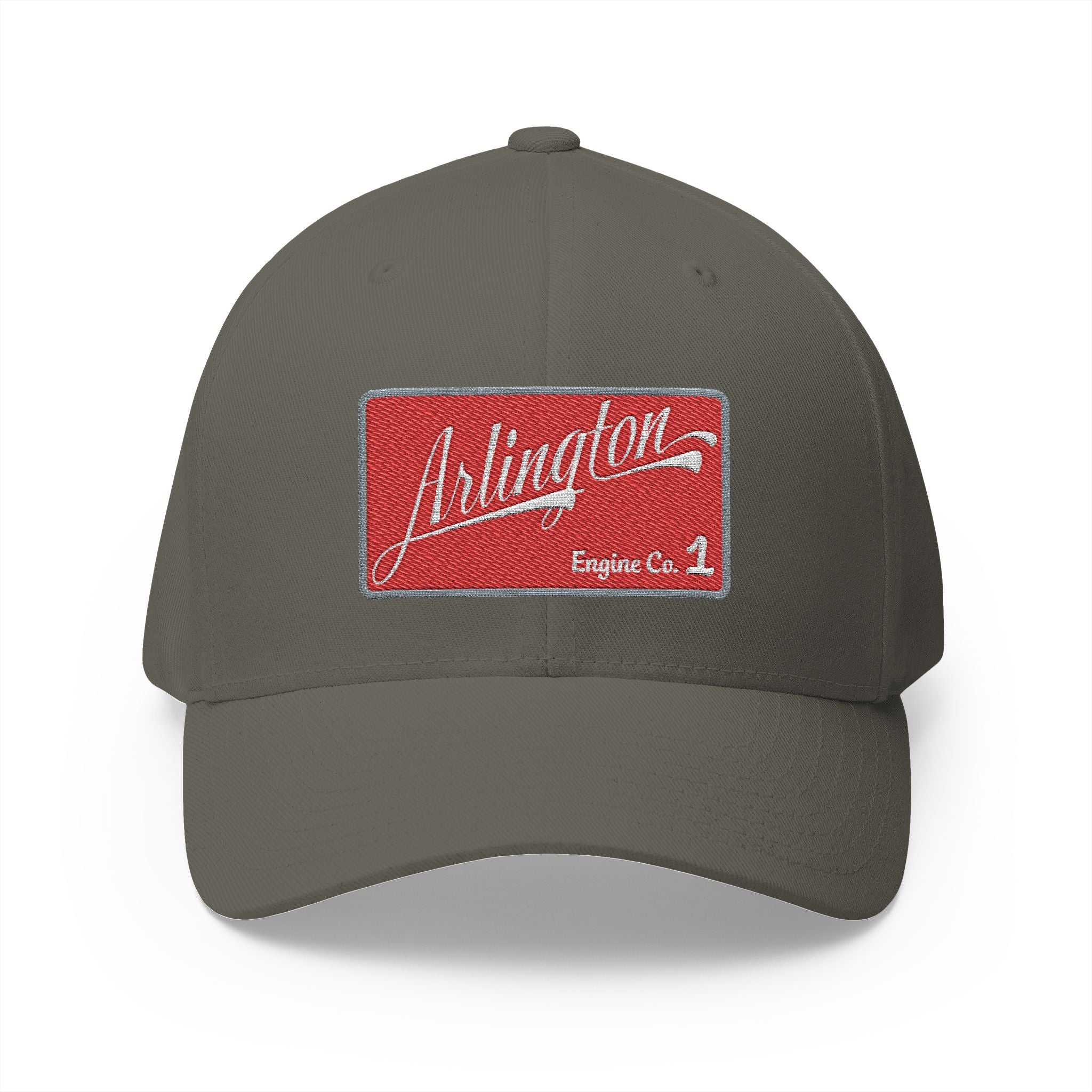 Arlington Engine Company 1 - FLEXFIT Closed-Back Structured Cap (Embroidery)