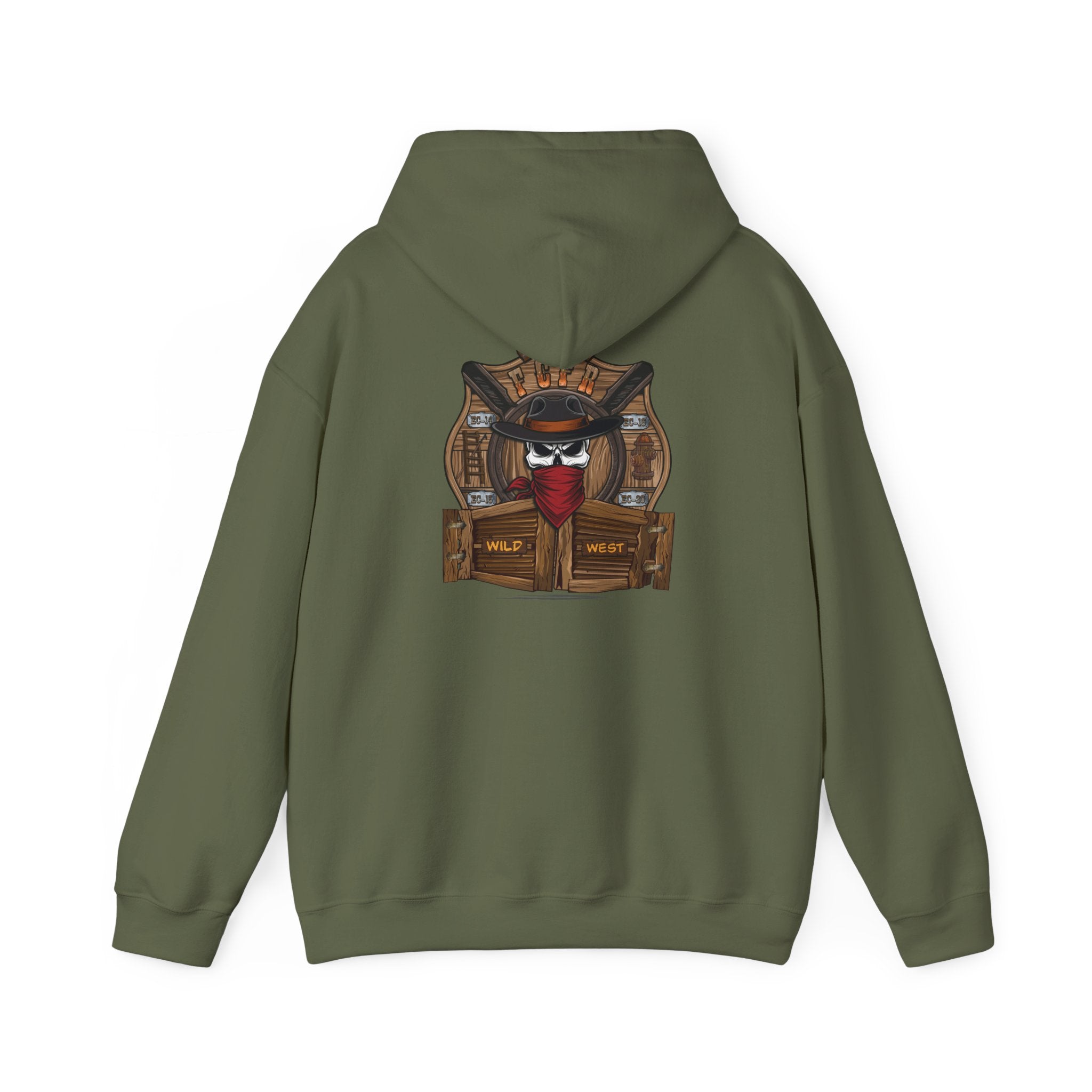 Frederick County Va Wild West Station - Unisex Heavy Blend™ Hooded Sweatshirt