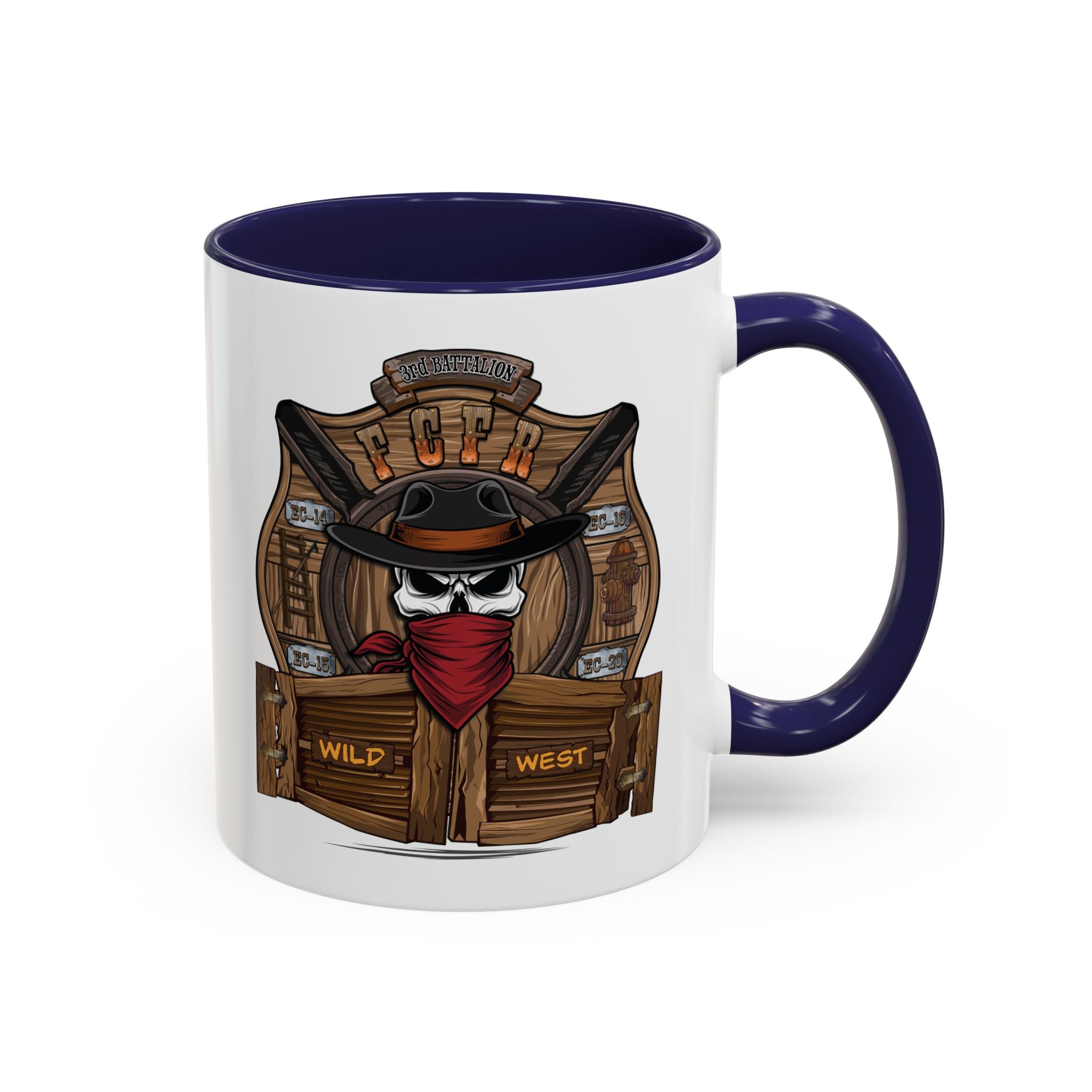 Frederick County VA Fire - Accent Coffee Mug (11oz)