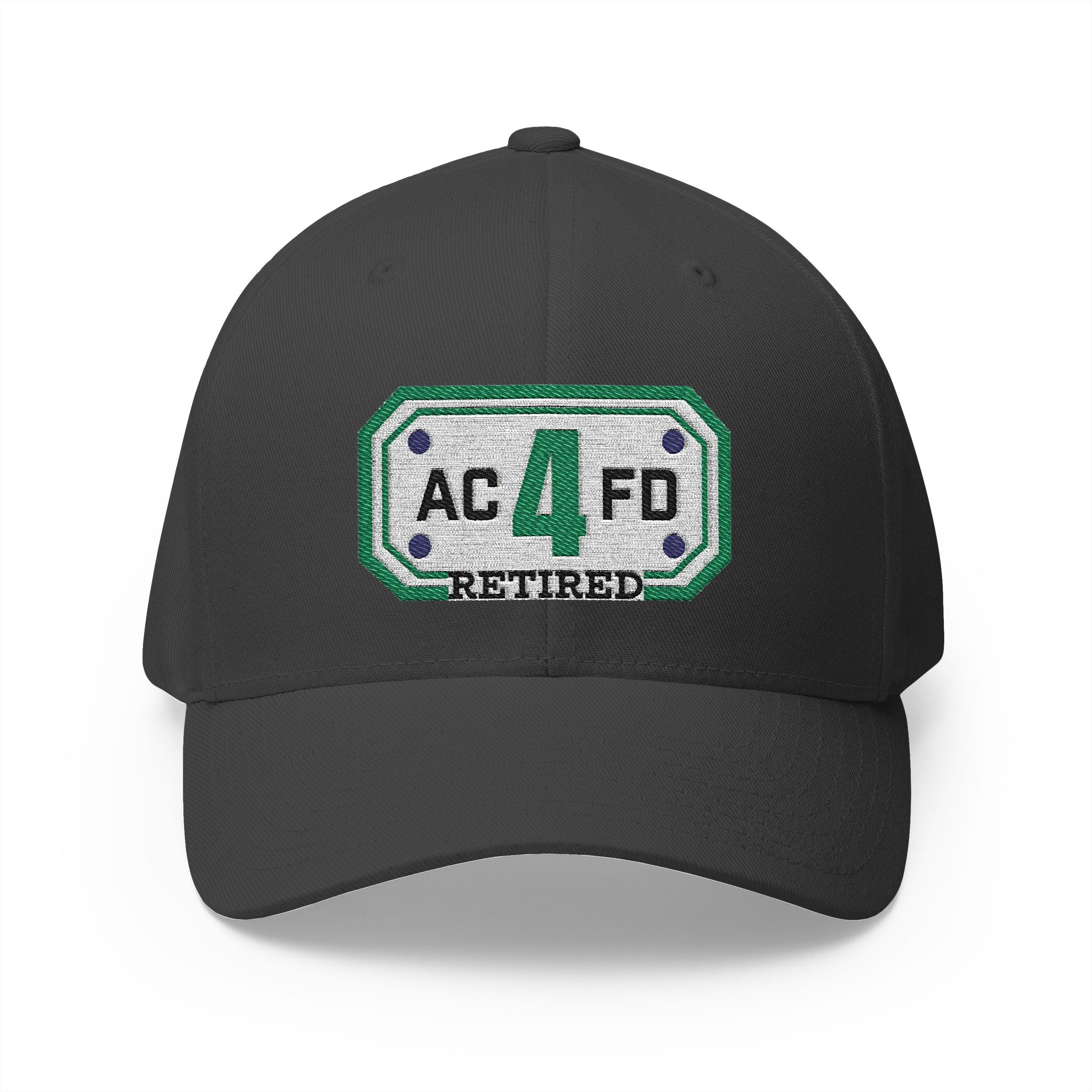 Retired Arlington Tower 4 - FLEXFIT Closed-Back Structured Cap (Embroidery)