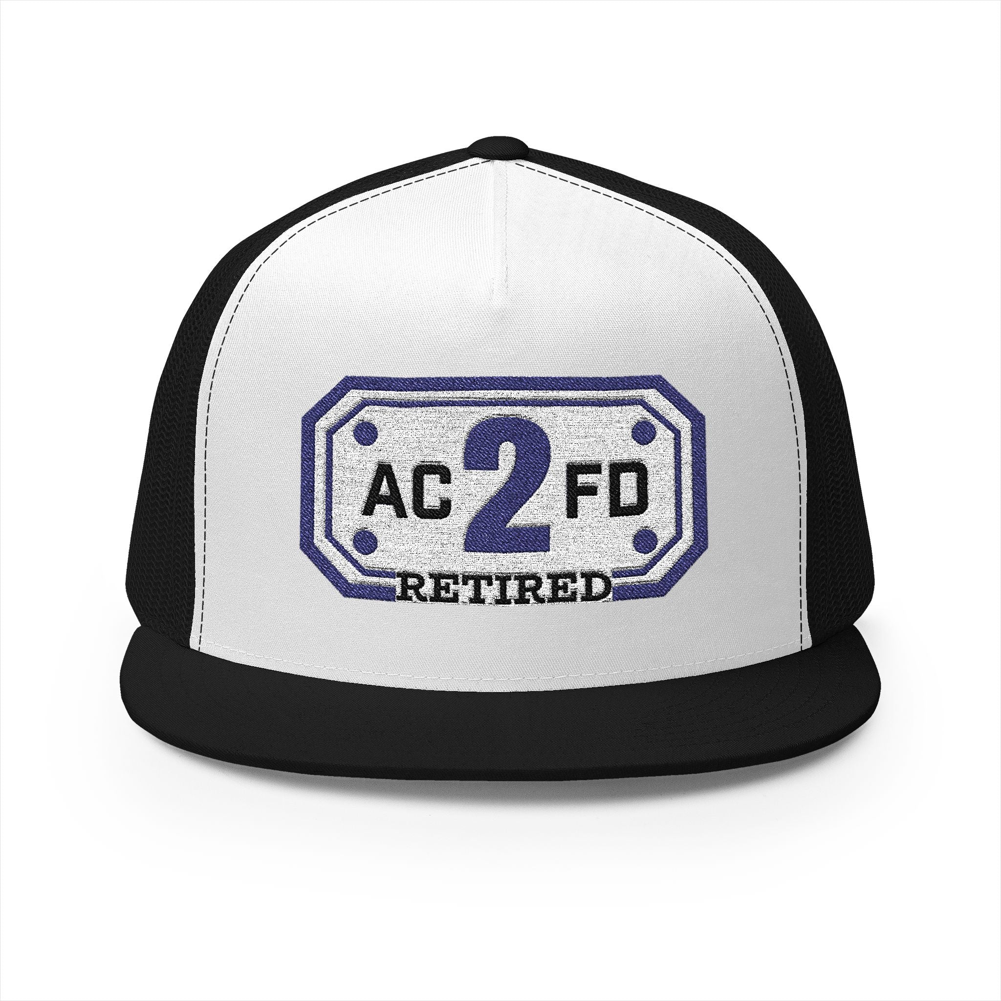 Retired Arlington Rescue 2 - 5 Panel Trucker Cap (Embroidery)