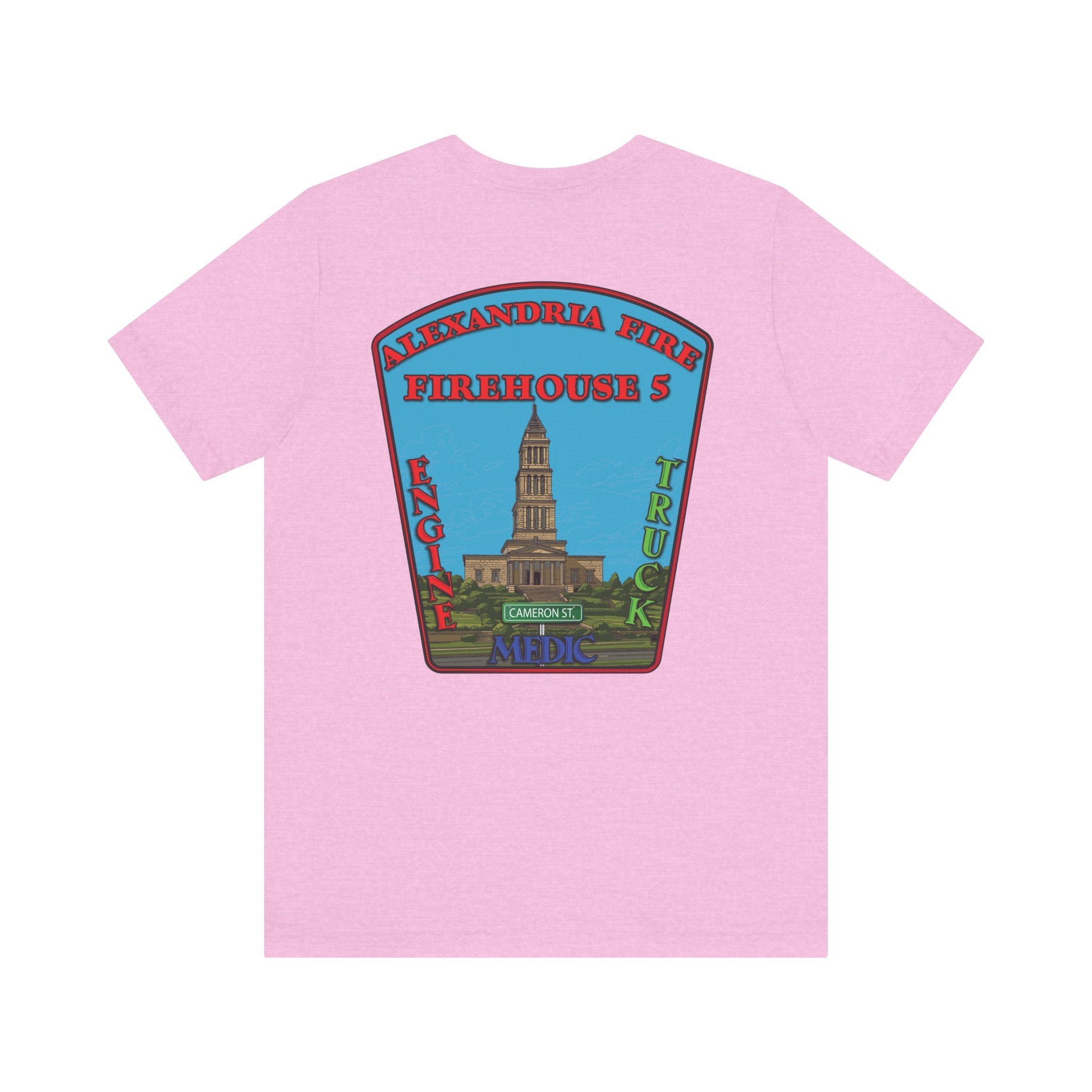 Alexandria Station 5 version 3 - Bella+Canvas Soft Unisex Tee