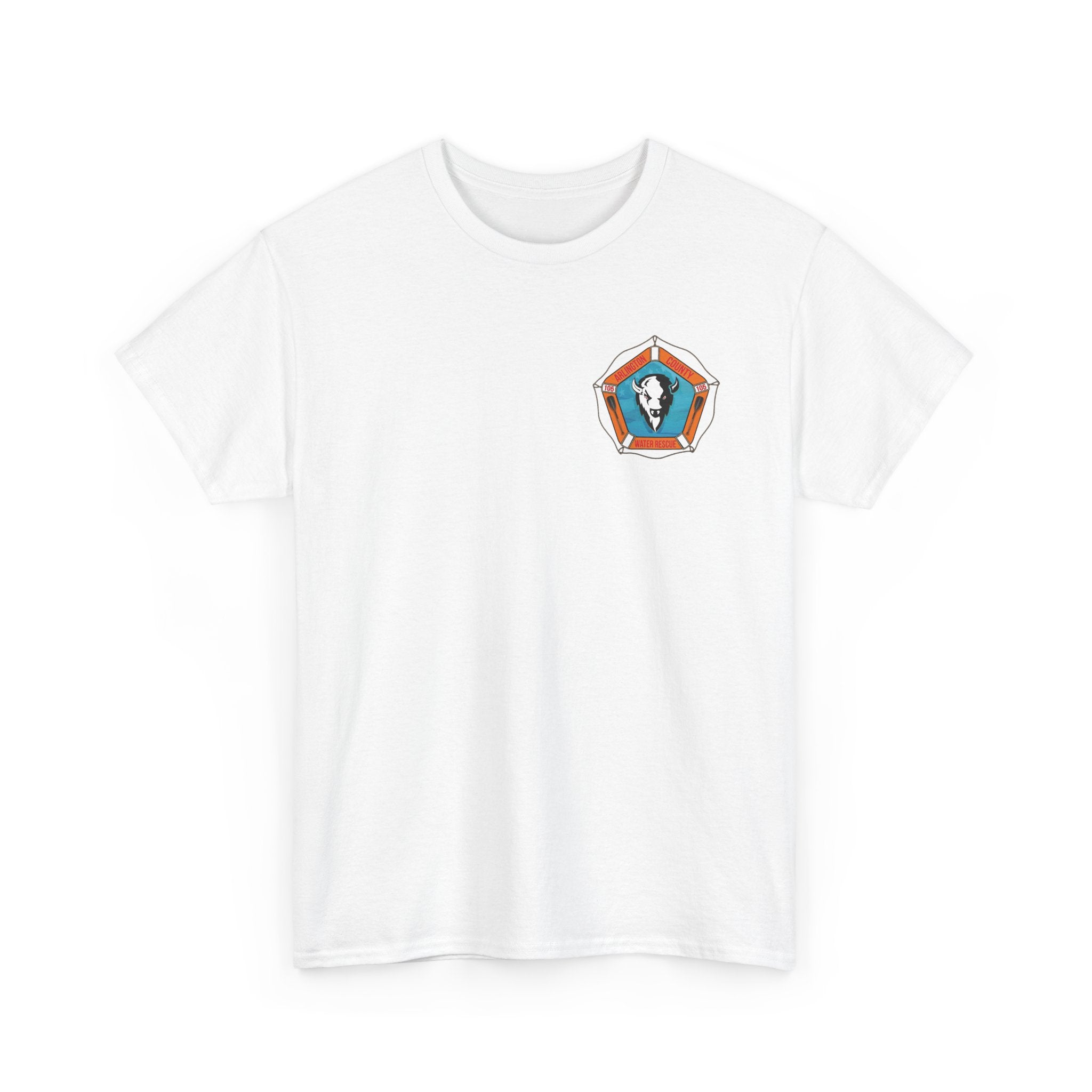 Heavy Cotton Unisex Tee - Station 5 Water Rescue