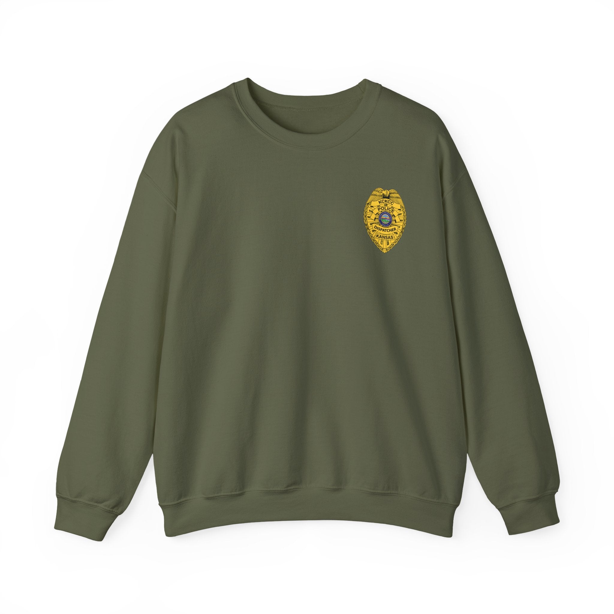 Kansas City College Police Dispatcher - Unisex Heavy Blend™ Crewneck Sweatshirt
