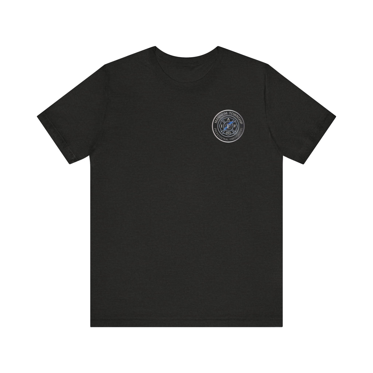 Manheim Township Local 5423 white - Bella+Canvas Soft Unisex Tee