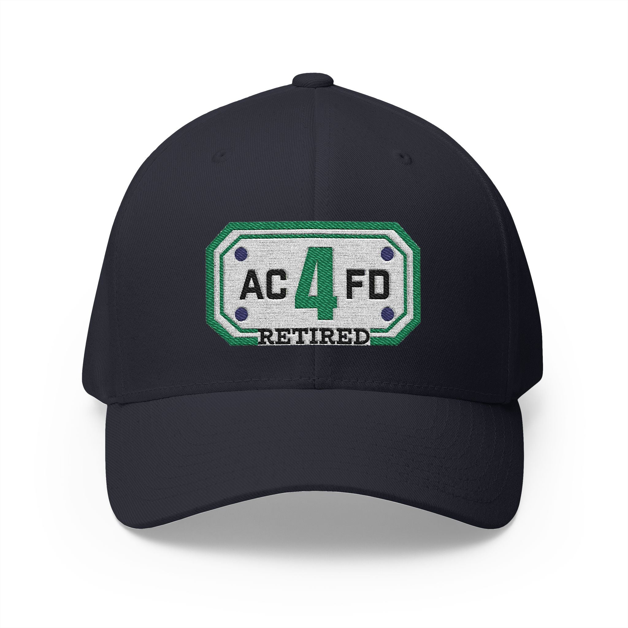 Retired Arlington Tower 4 - FLEXFIT Closed-Back Structured Cap (Embroidery)