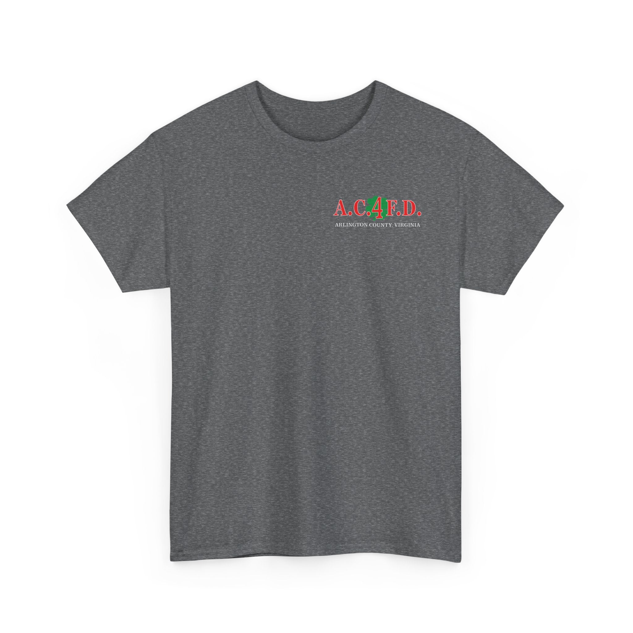Station 4 AC4FD front / Clover back - Gildan 100% Cotton Tee Unisex Heavy