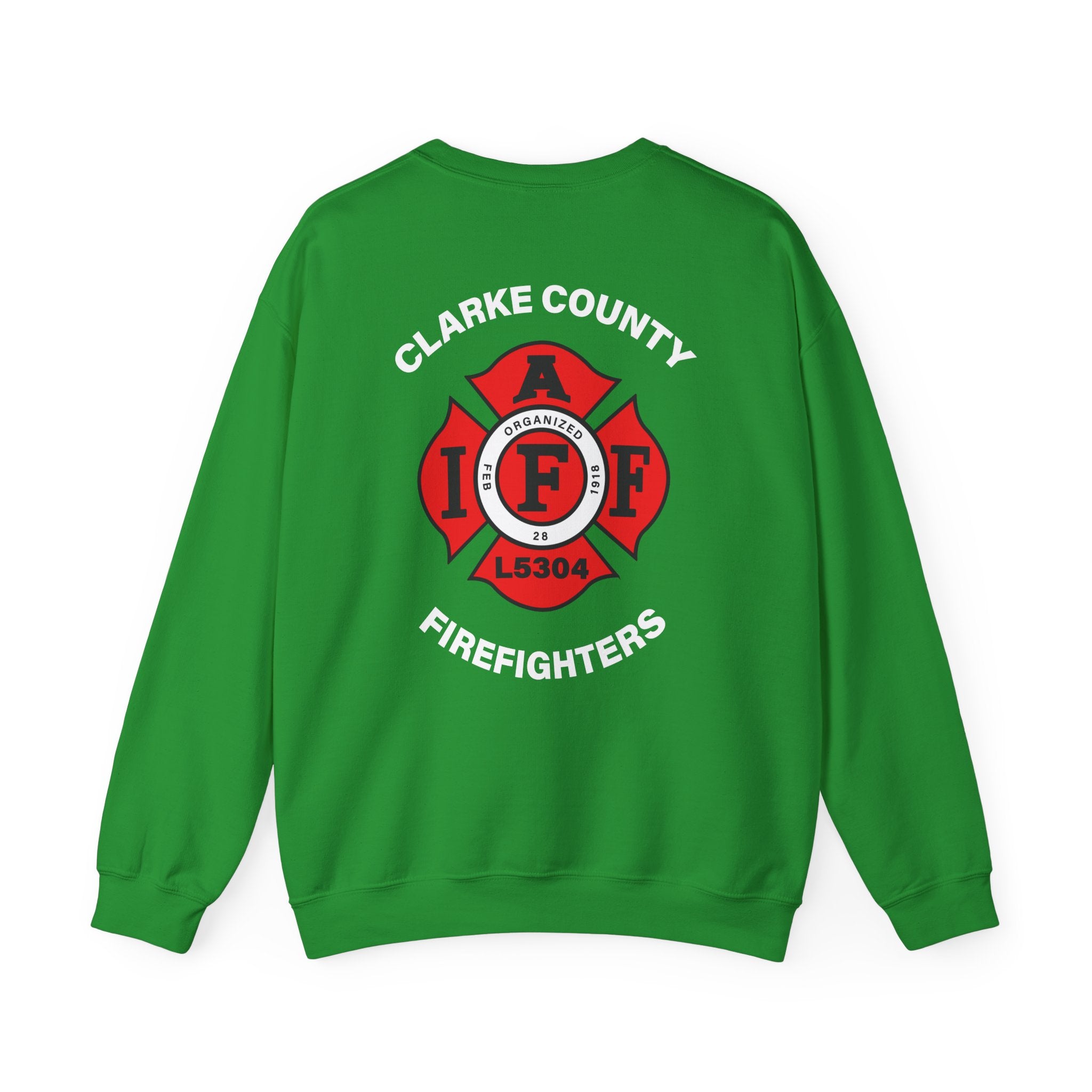 Clarke County Fire Local 5304 - Gildan Unisex Heavy Blend™ Crewneck Sweatshirt