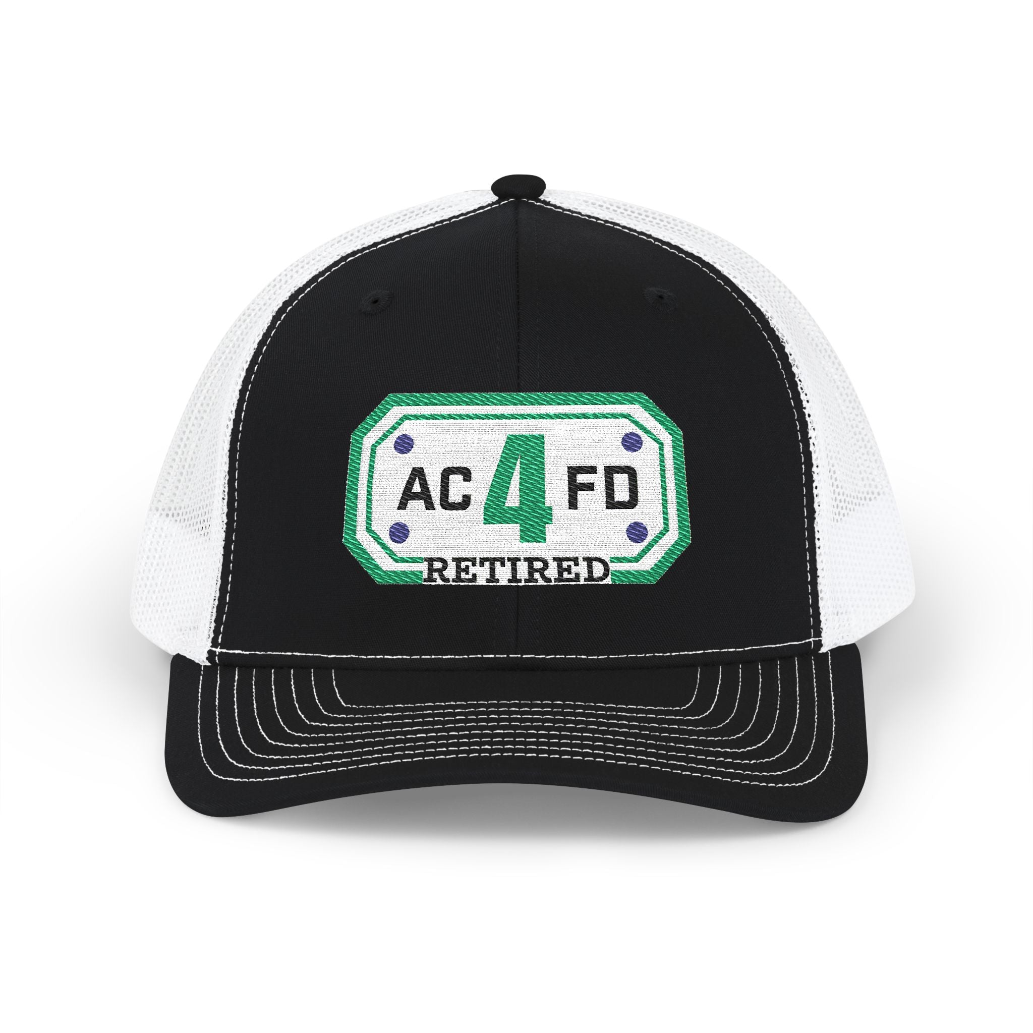 Retired ACFD Tower 4 - Snapback Trucker (Richardson 112 Style Hat)