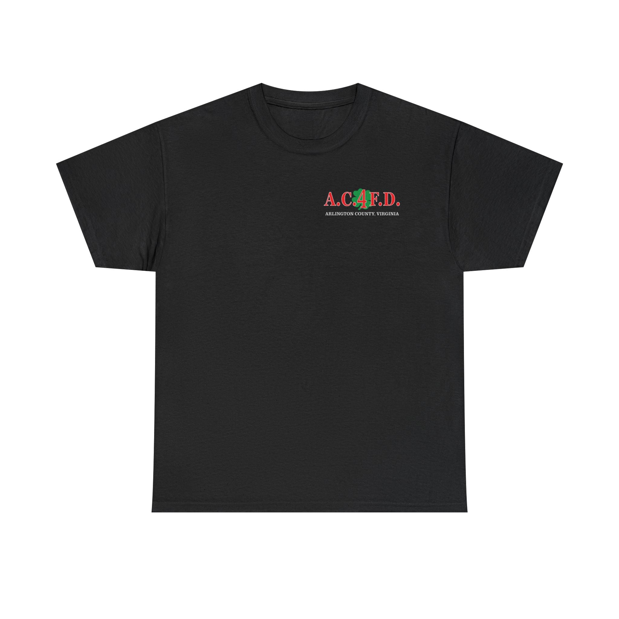 Station 4 AC4FD front / Clover back - Gildan 100% Cotton Tee Unisex Heavy