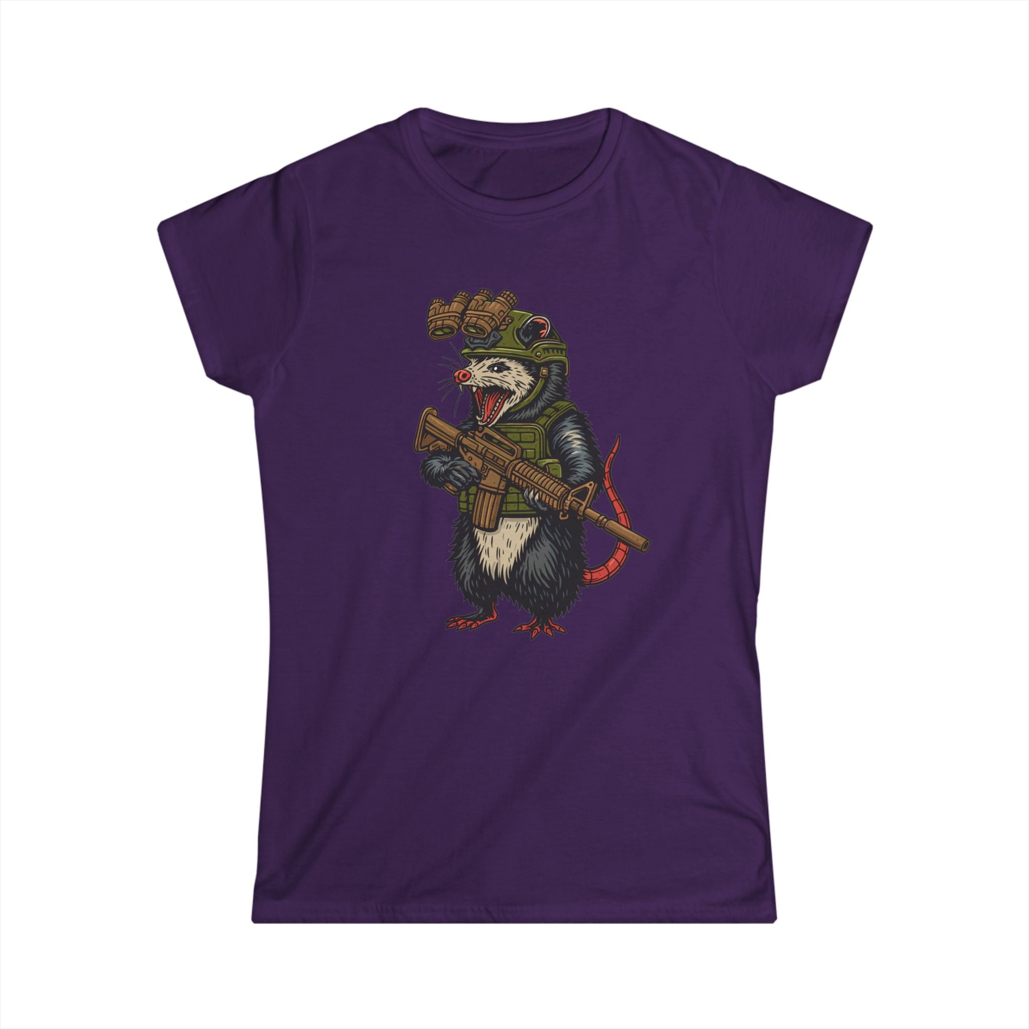 Tactical Opossum - Women's Softstyle Tee