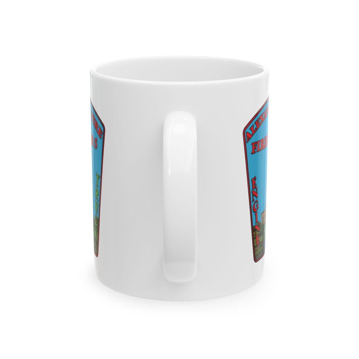 Alexandria Fire Station 5 - White Mug (11oz, 15oz)