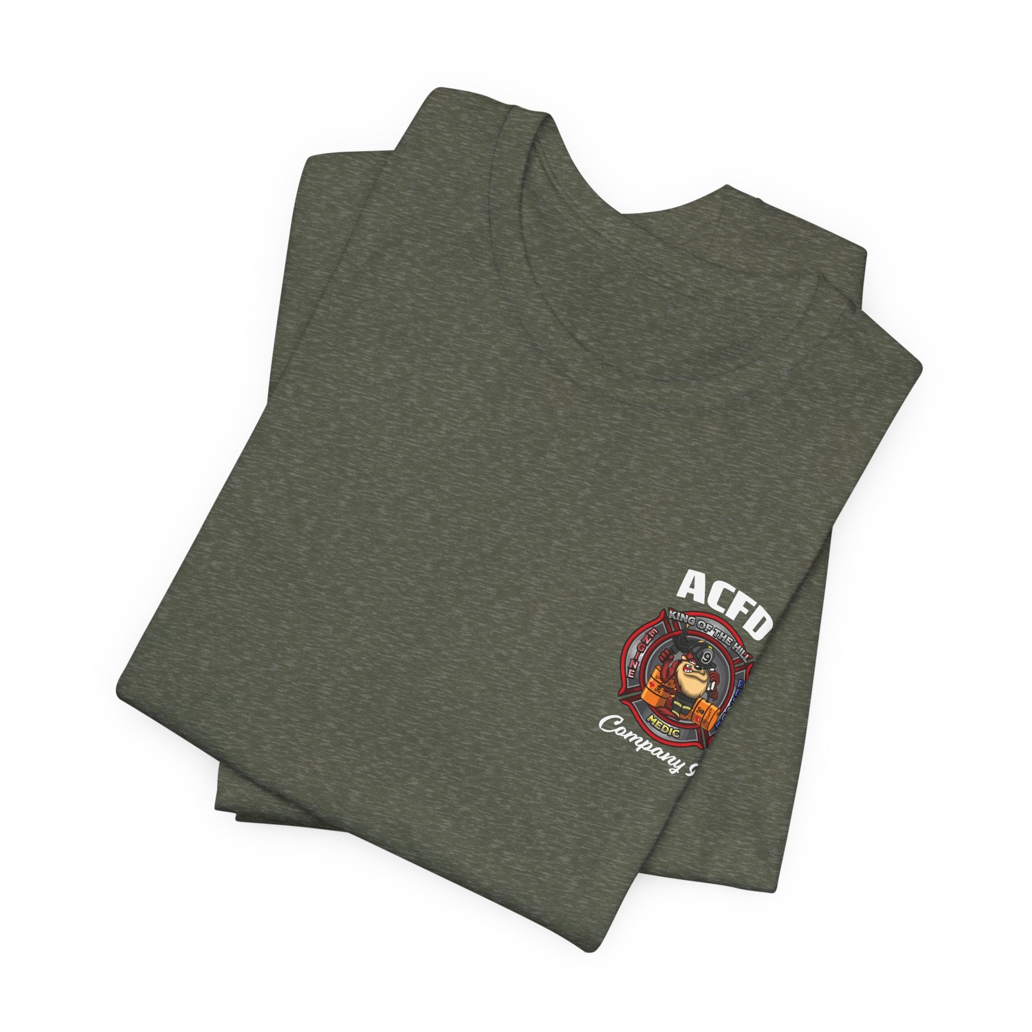 Station 9 Firefighter Engine - Bella+Canvas Soft Unisex Tee