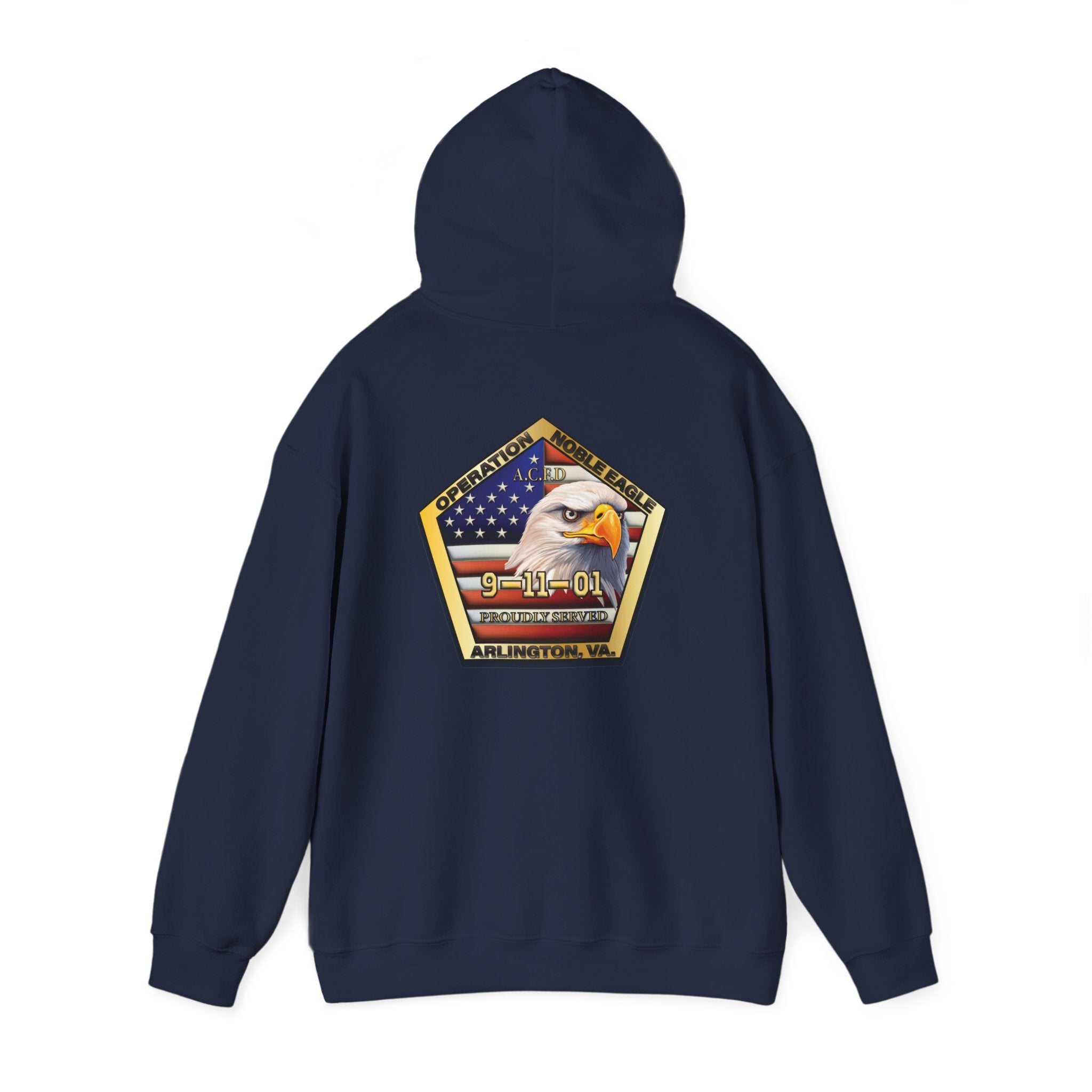 Arlington Badge/Operation Noble Eagle - Gildan Heavy Blend™ Hooded Sweatshirt Unisex -