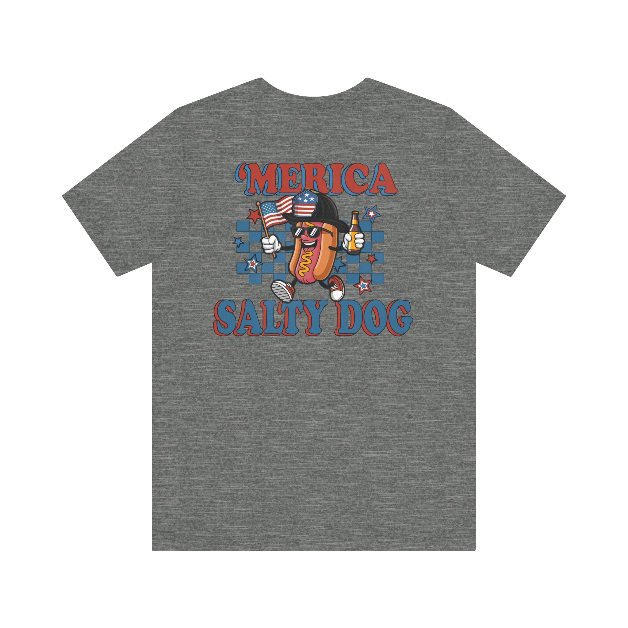 Salty Dog 'Merica Shirt - Bella-Canva Soft Jersey Short Sleeve Tee