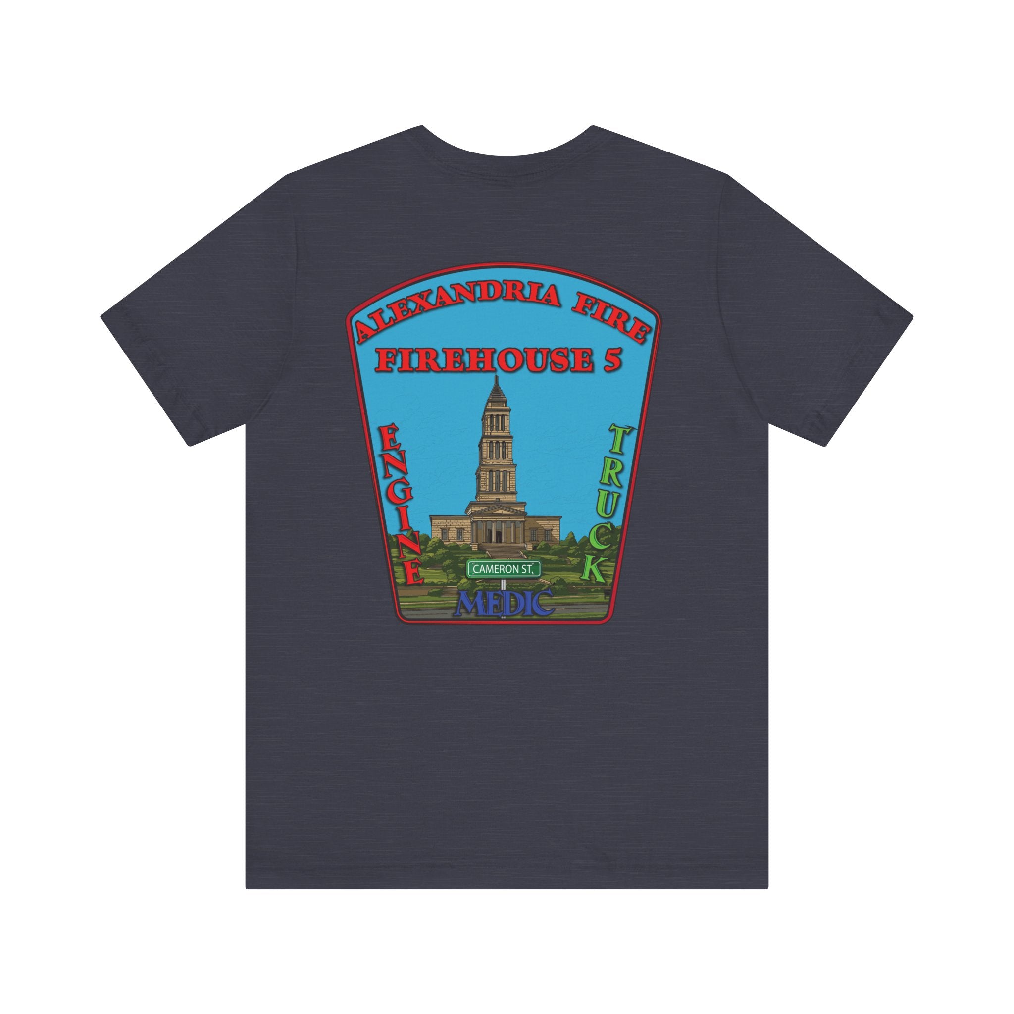 Alexandria Station 5 version 3 - Bella+Canvas Soft Unisex Tee