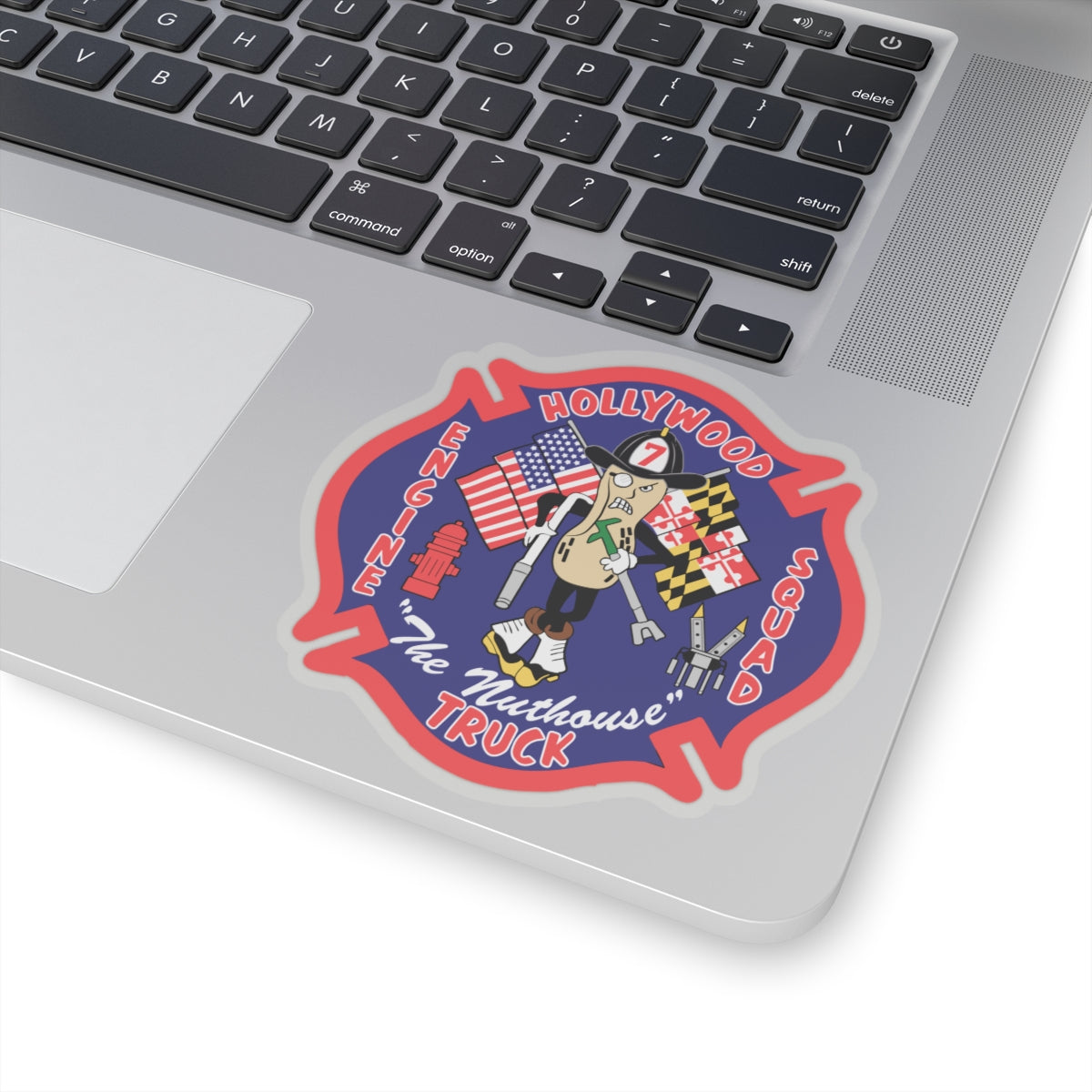 Kiss-Cut Stickers - Hollywood Maryland Vol. Fire Dept.