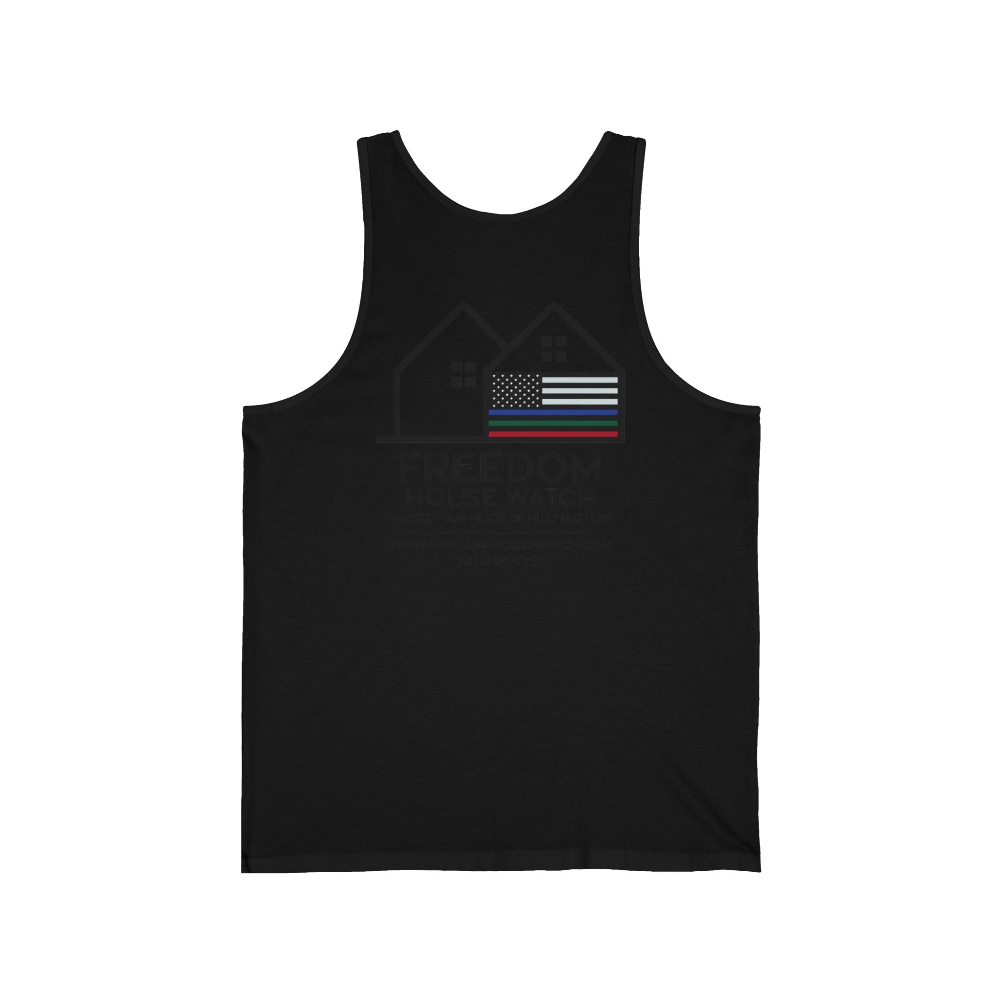 Freedom Hous Watch - Bella Canva Unisex Jersey Tank
