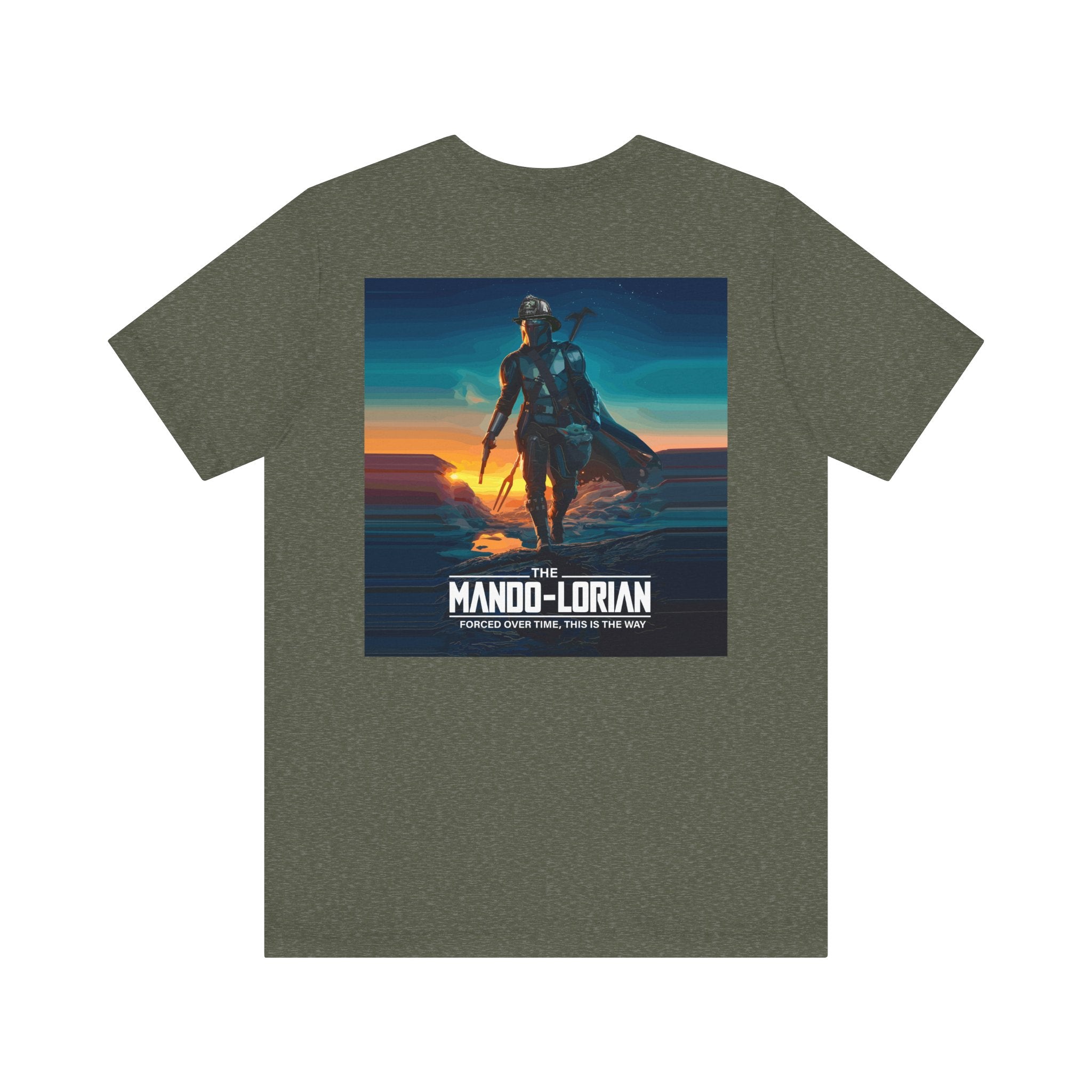 Mando-Lorian Forced Overtime - Bella+Canvas Soft Unisex Tee