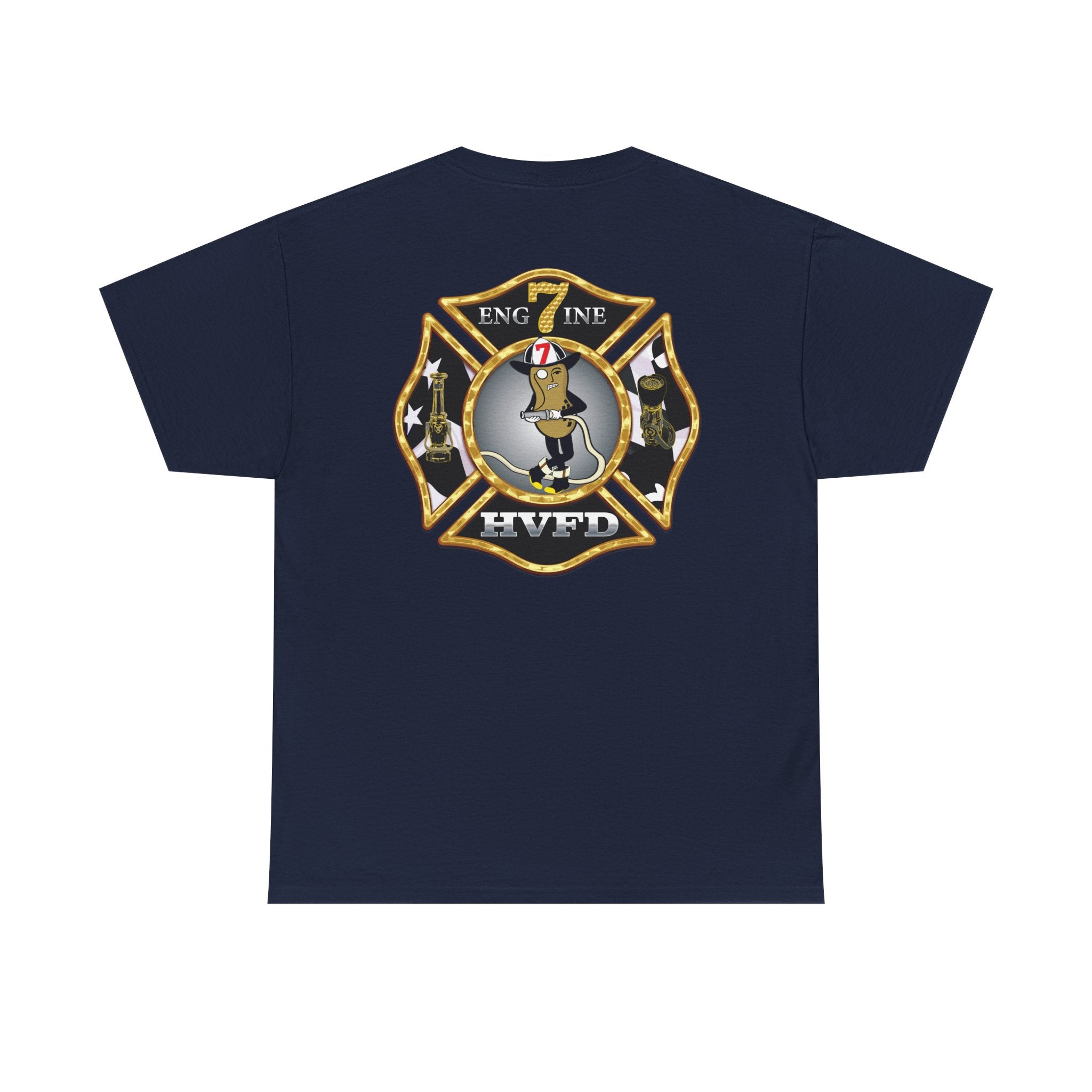 Hollywood MD Vol. Fire Eng7ine - Heavy Cotton Unisex Tee