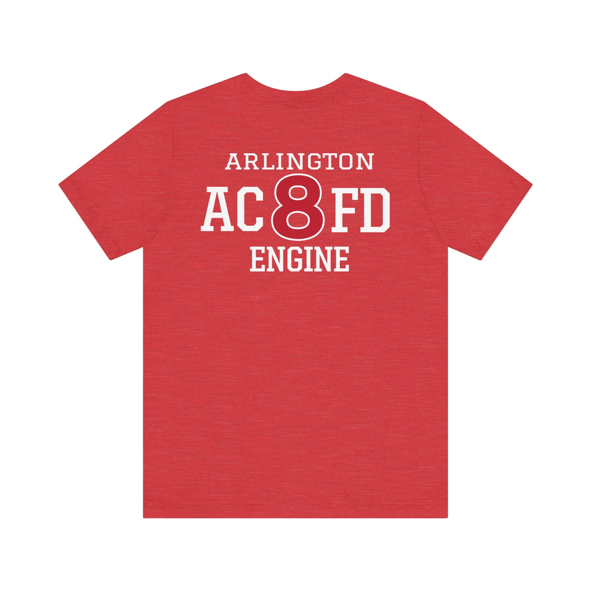 Engine 8 Arlington - Bella+Canvas Soft Unisex Tee
