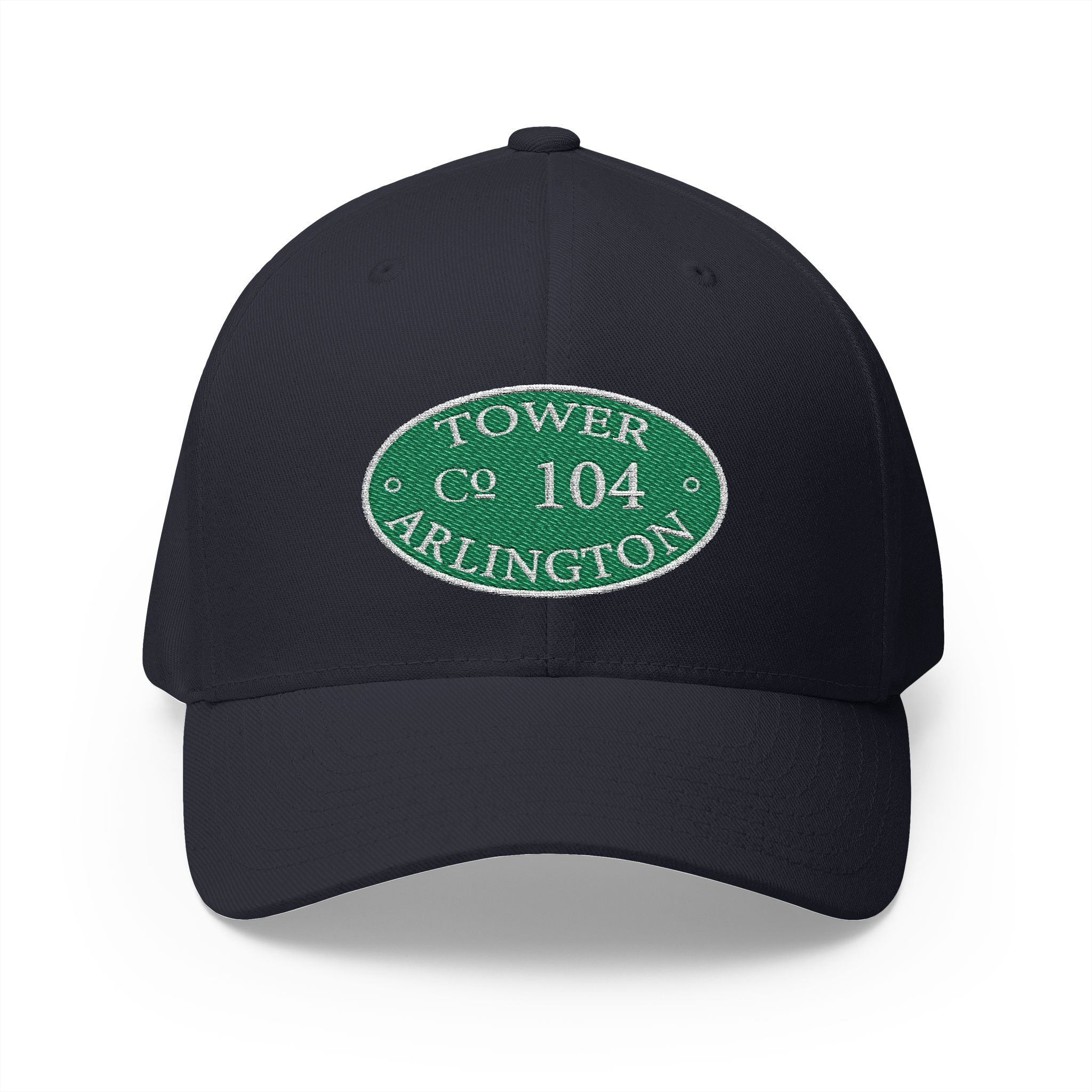 Arlington Tower 4 Circle Patch - FLEXFIT Closed-Back Structured Cap (Embroidery)