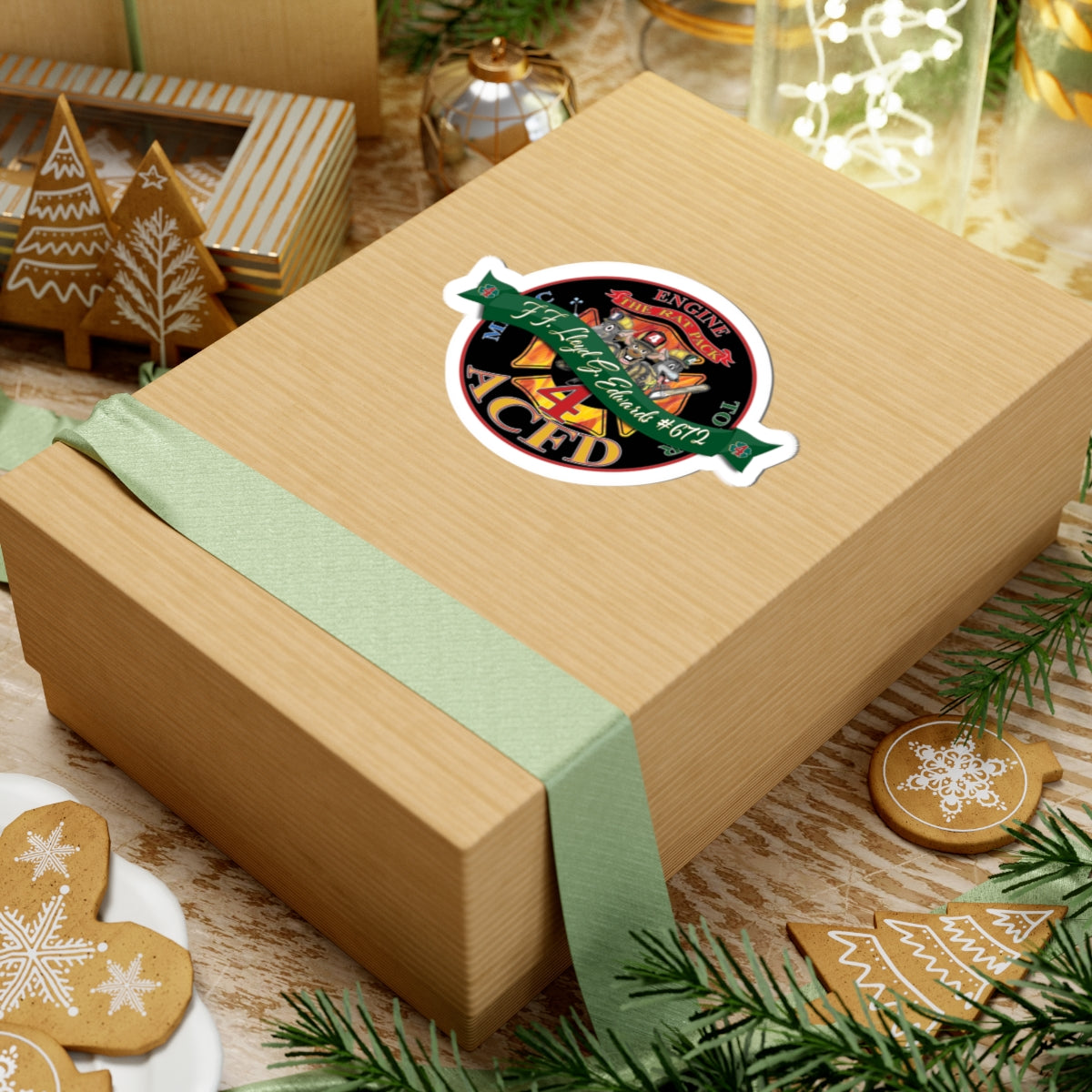 Lloyd Edwards Rat Pack Memorial Sticker - Kiss-Cut Stickers