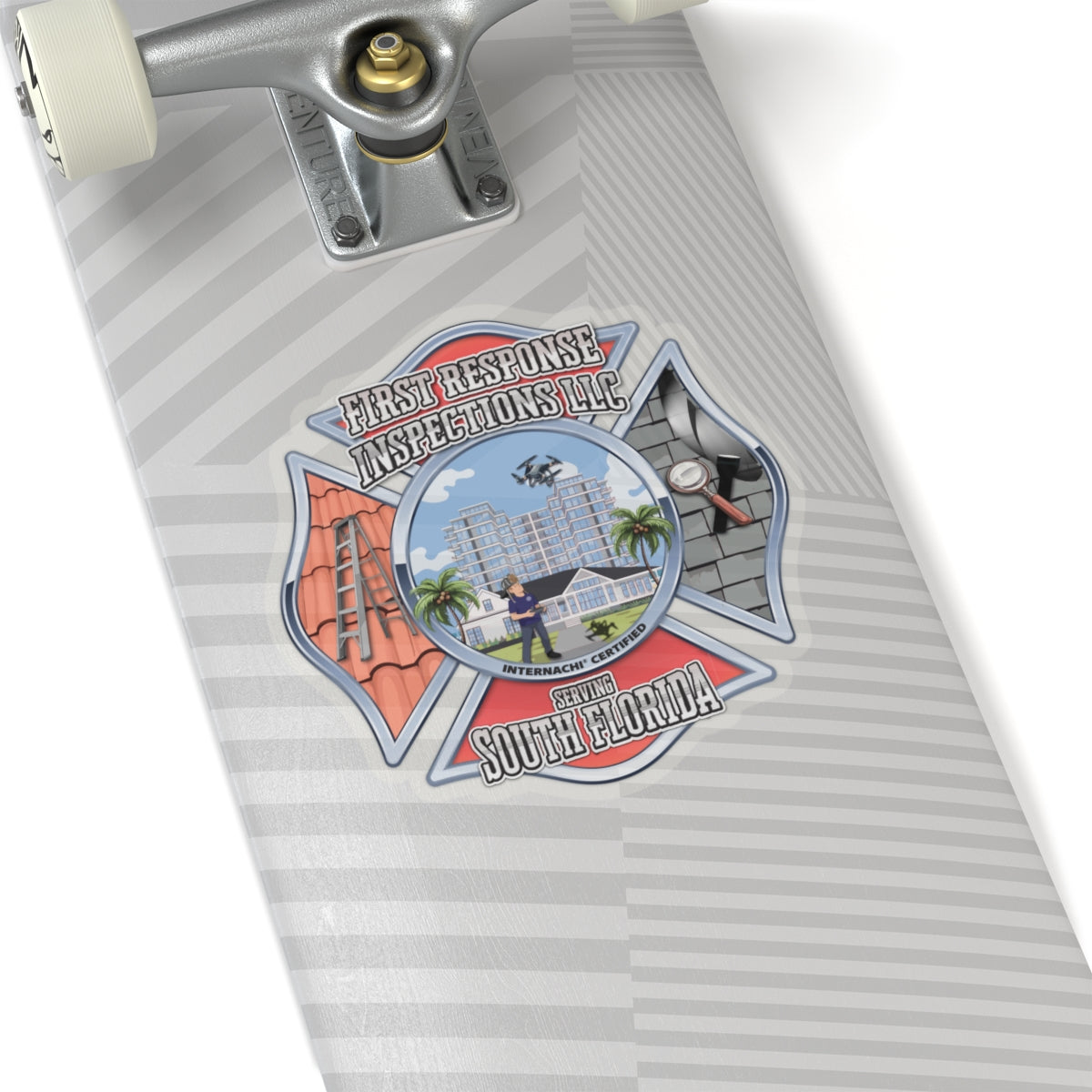 First Response Inspections LLC - Kiss-Cut Stickers