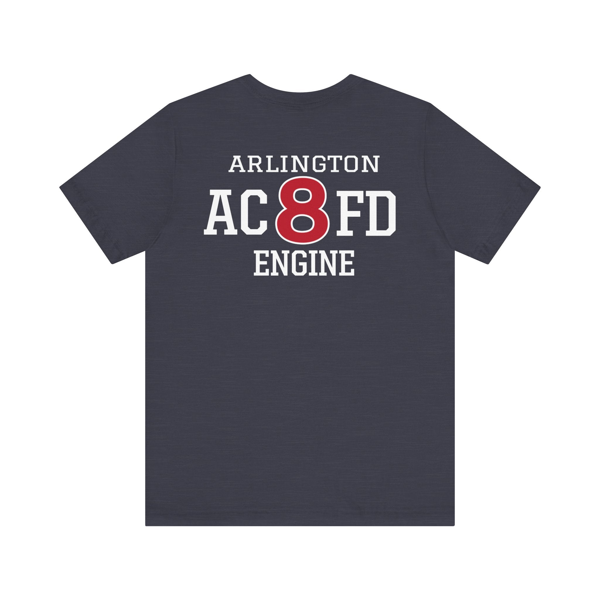 Engine 8 Arlington - Bella+Canvas Soft Unisex Tee