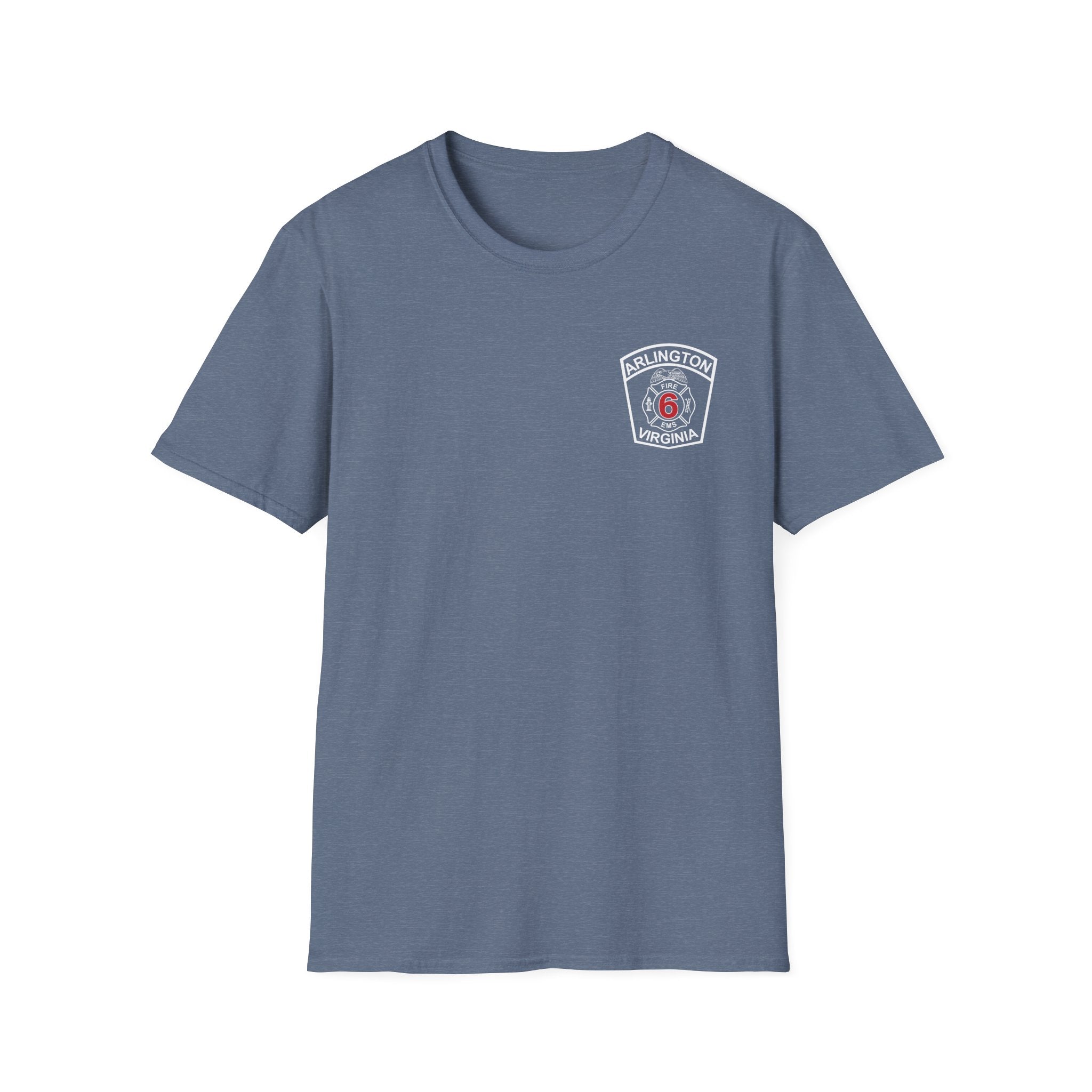 Engine 6 Falls Church - Gildan Soft Cotton Softstyle T-Shirt