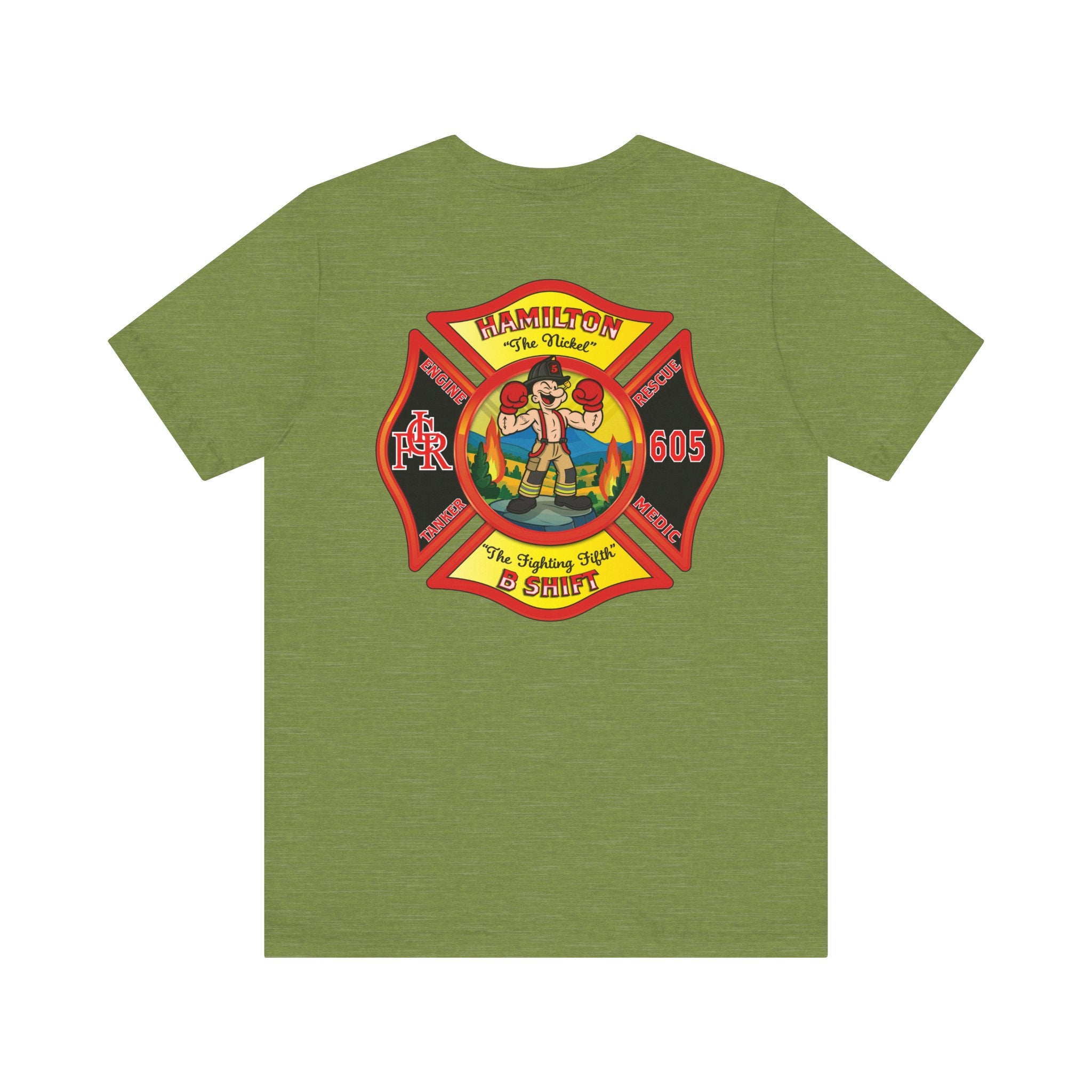 LCFR Hamilton Station 5 version 5 - Bella+Canvas Soft Unisex Tee