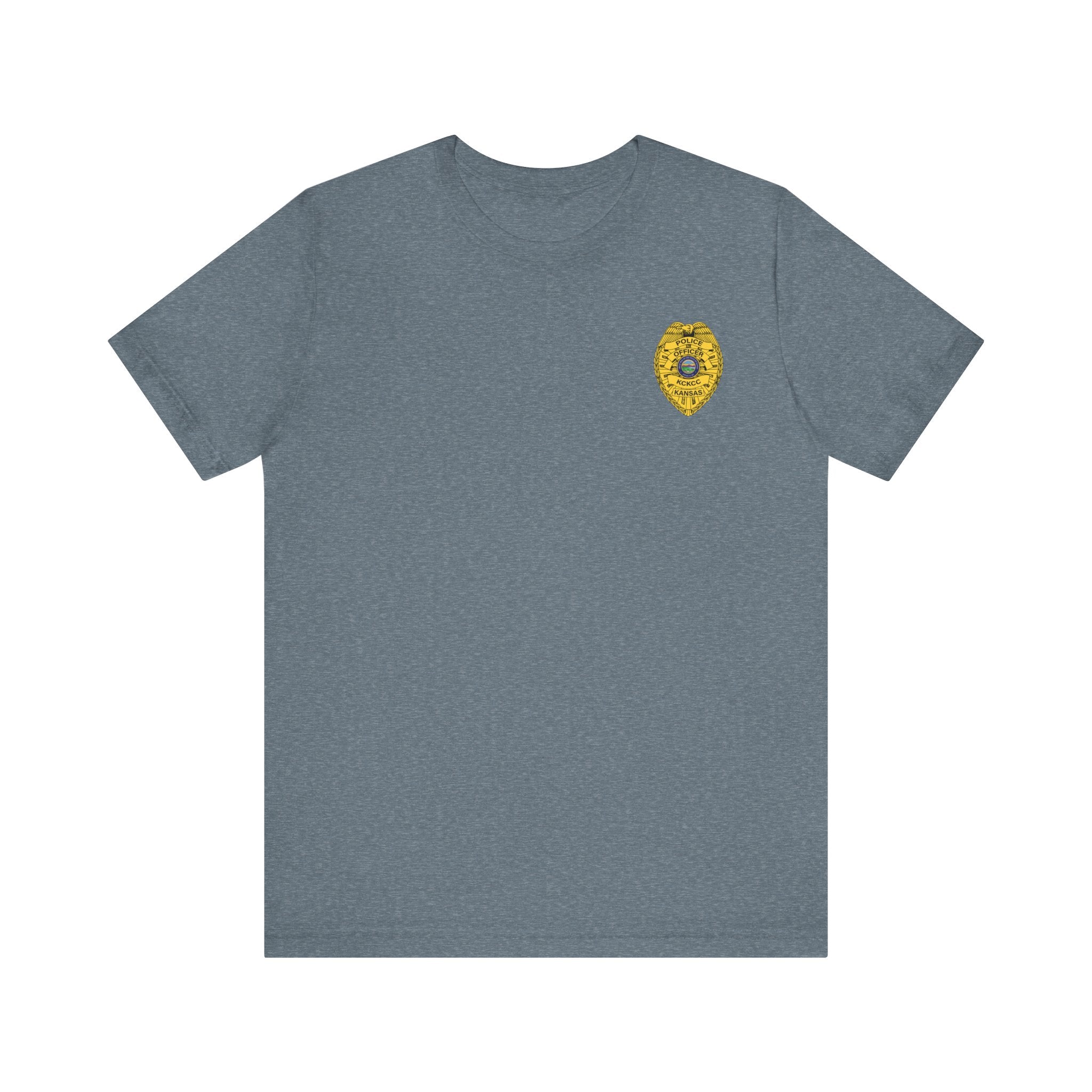 KCKCC Police Officer Shirt - Unisex Jersey Short Sleeve Tee