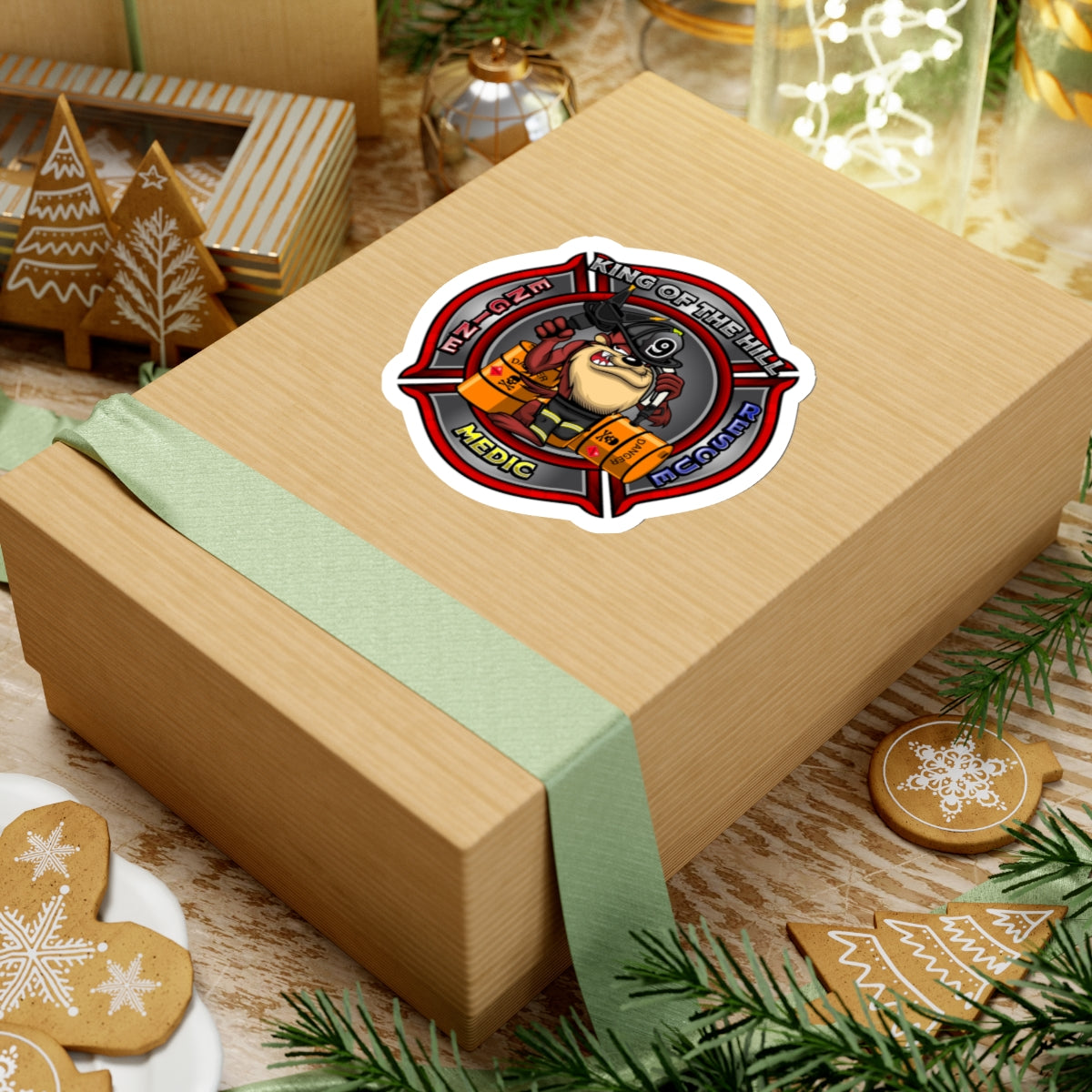 Kiss-Cut Stickers - Arlington Station 9