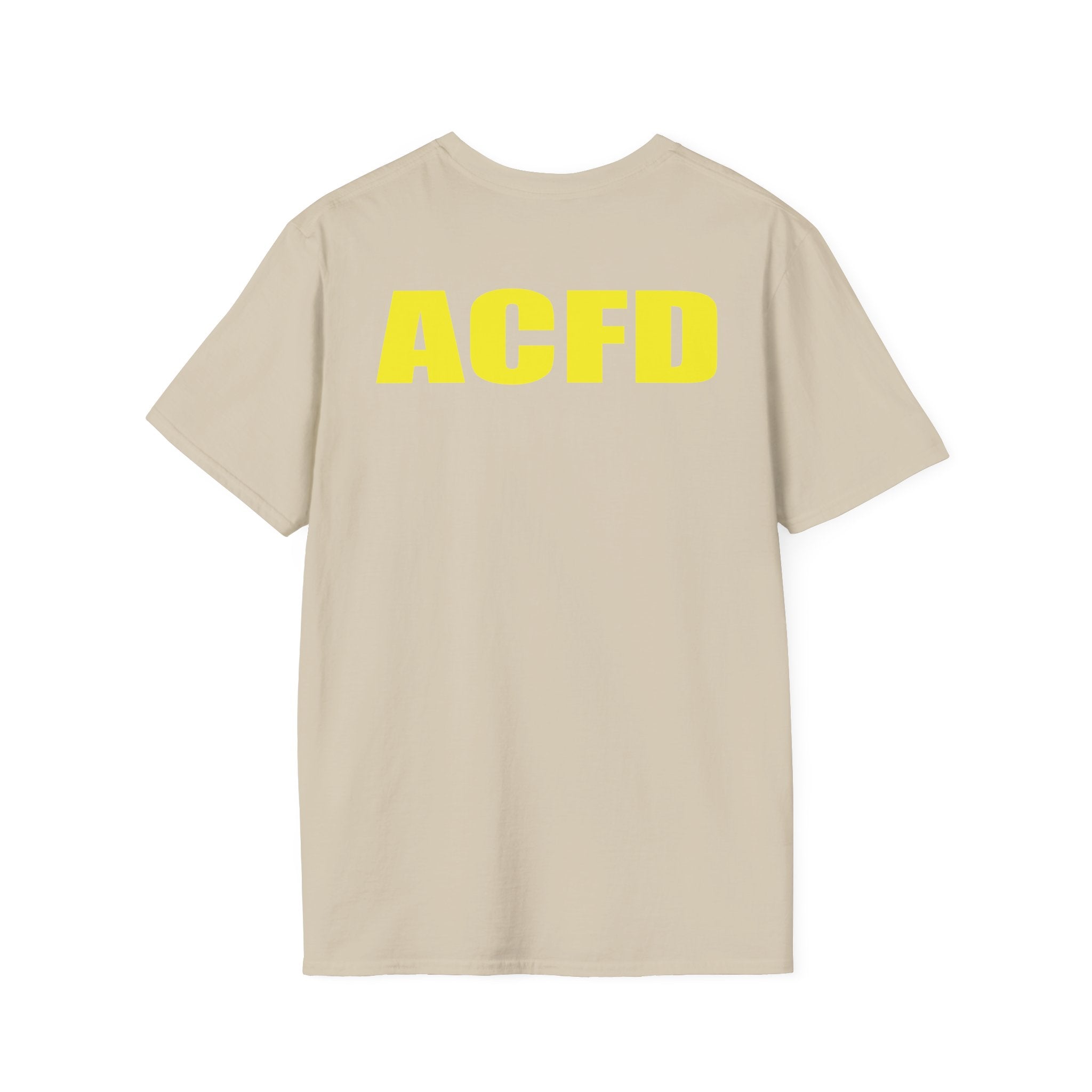 Station 3 Rhino Logo Officer - Gildan Soft Cotton Softstyle T-Shirt