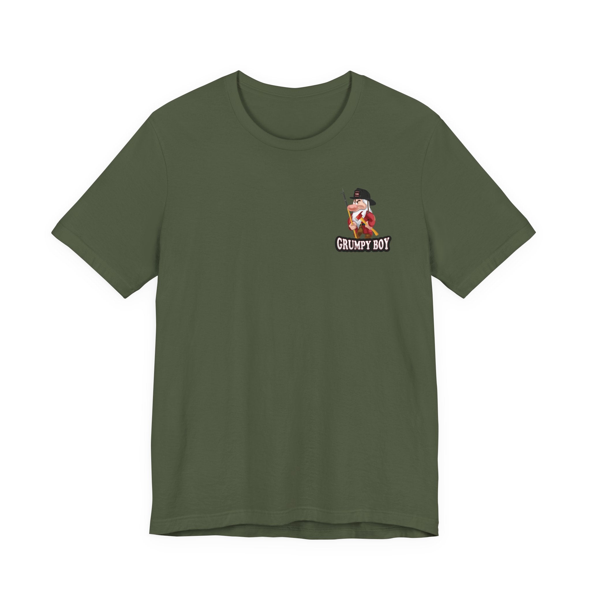 Grumpy Boy Firefighter - Heavy Cotton Unisex Tee -