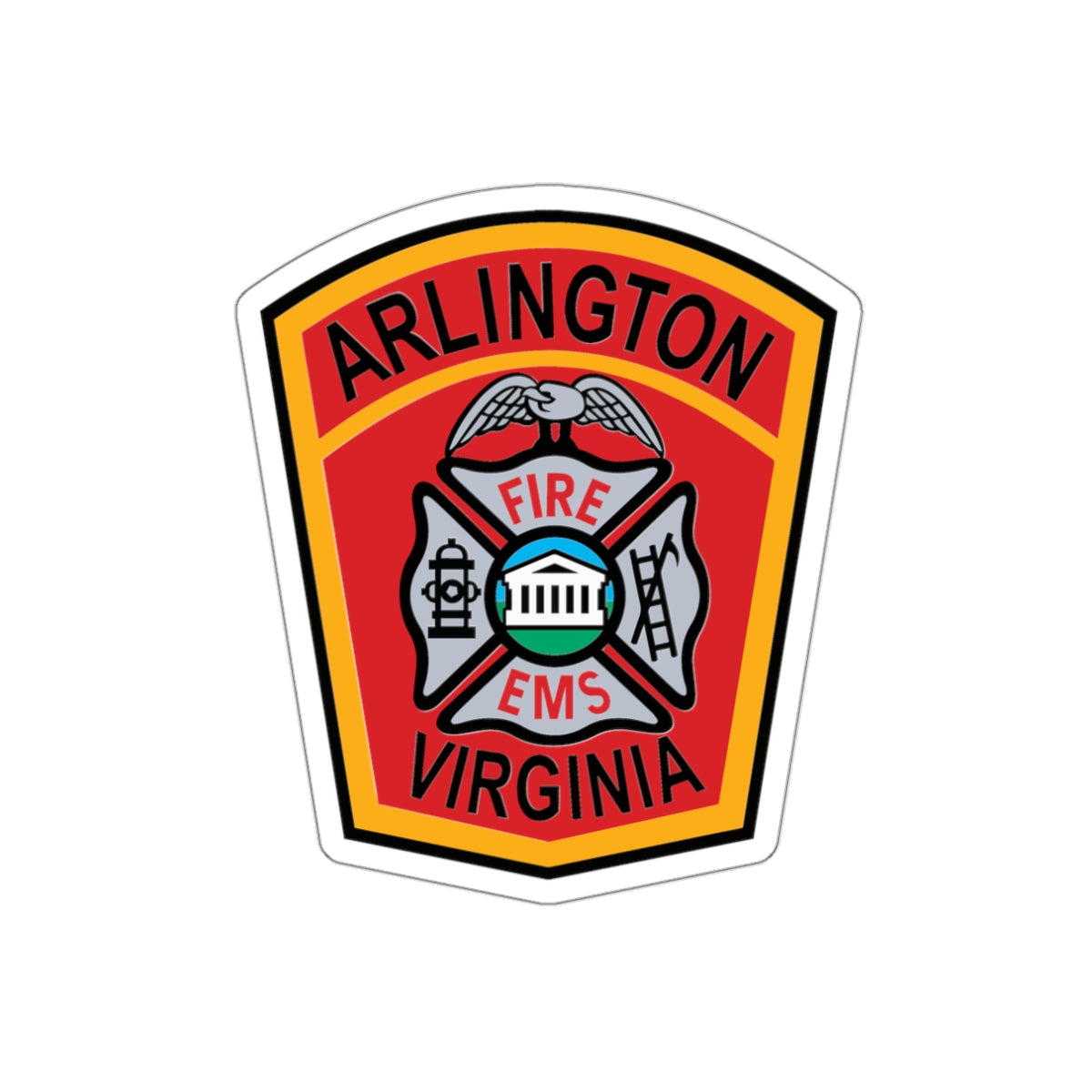 Die-Cut Stickers - Arlington Patch