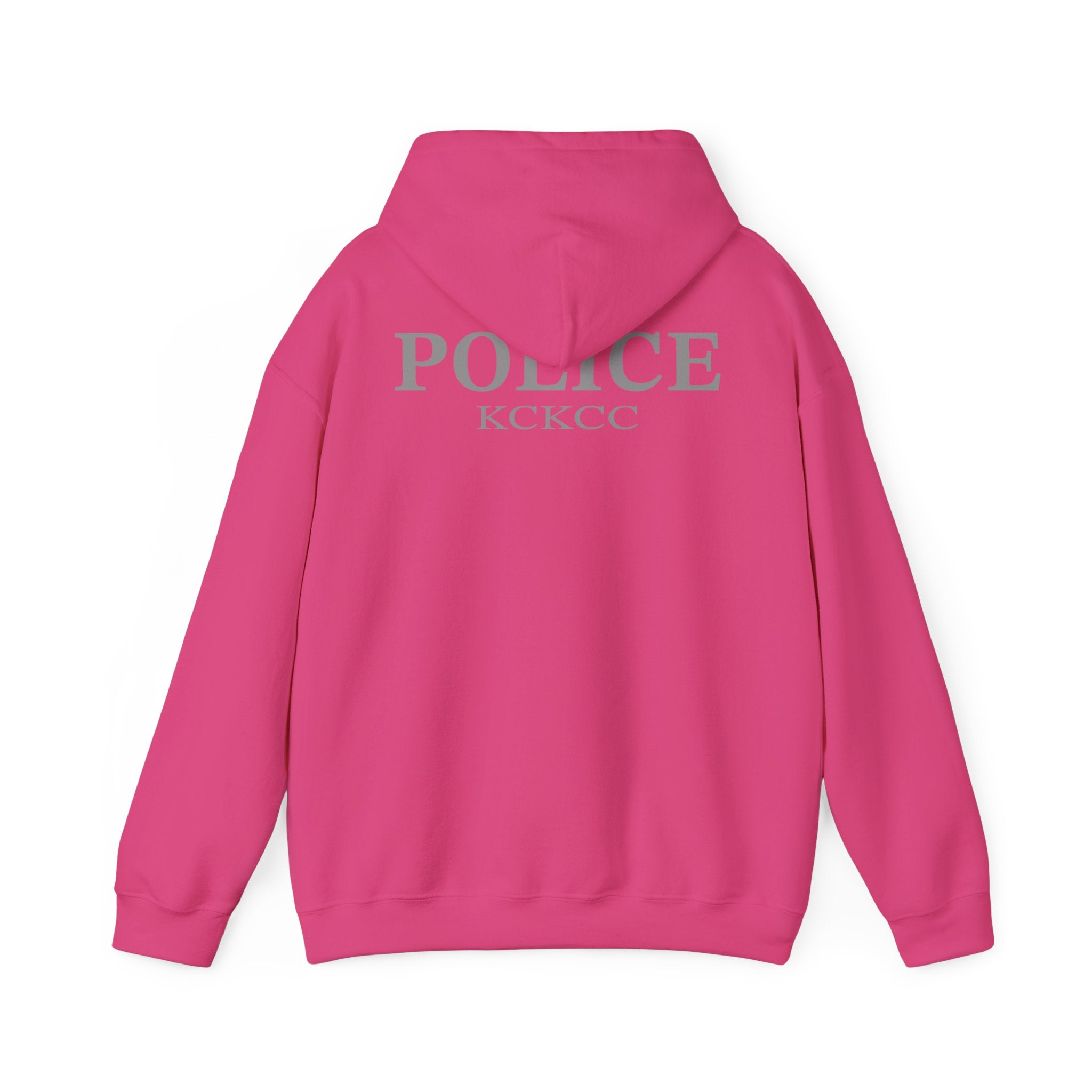 Kansas City College Police Grey Patch - Unisex Heavy Blend™ Hooded Sweatshirt