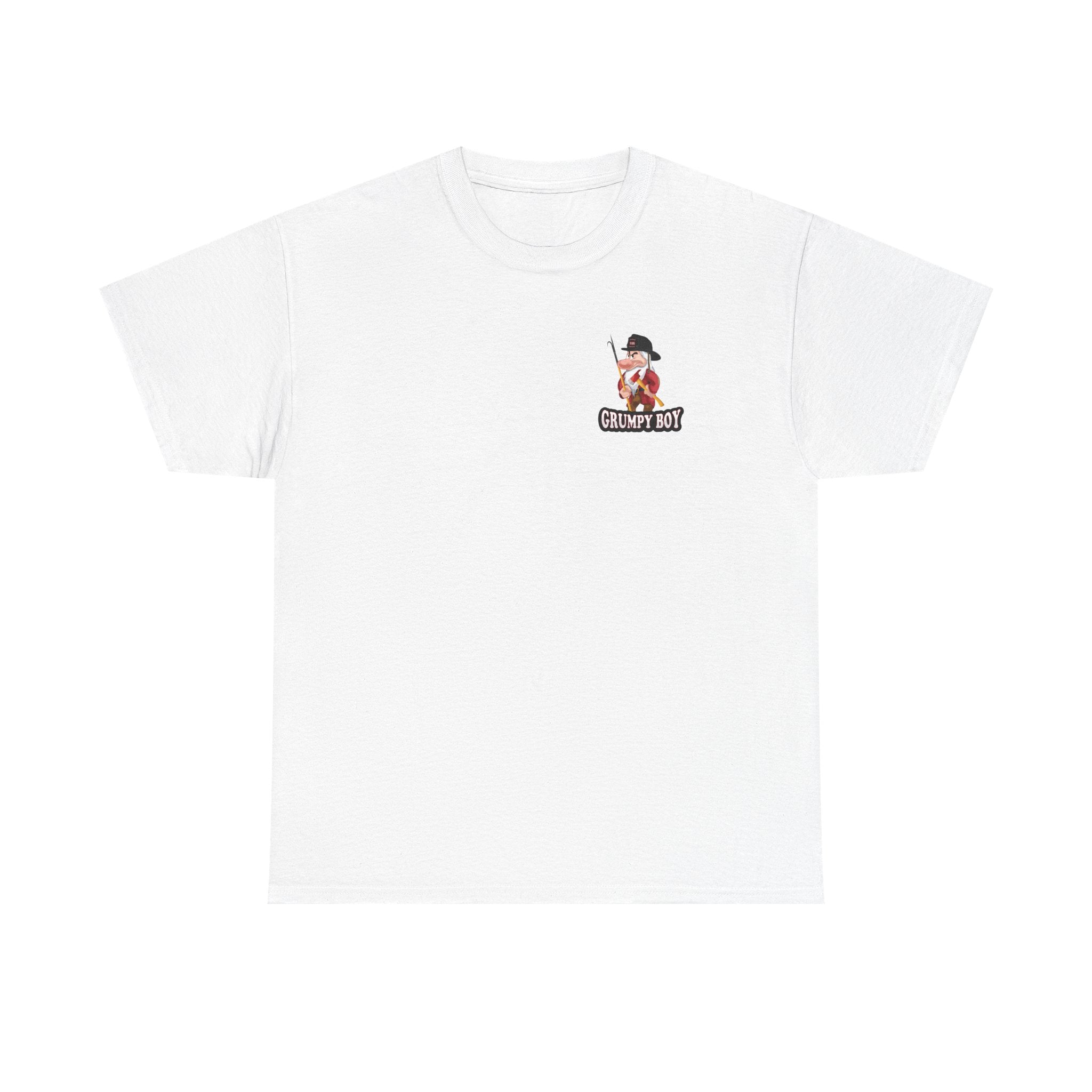 Grumpy Boy Firefighter - Heavy Cotton Unisex Tee