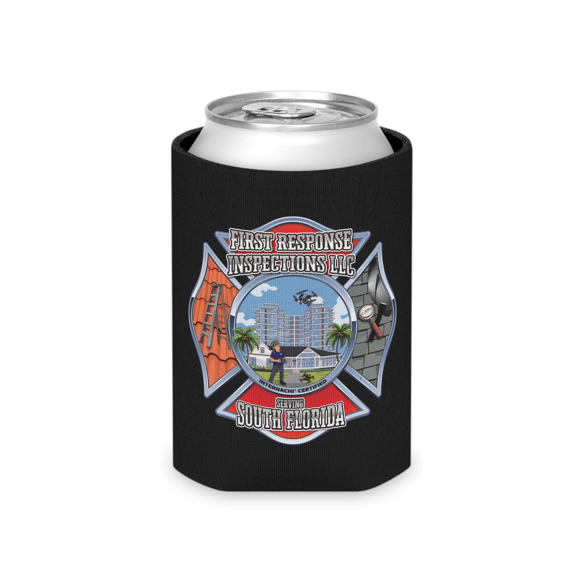 First Response Inspections LLC - Black Can Cooler