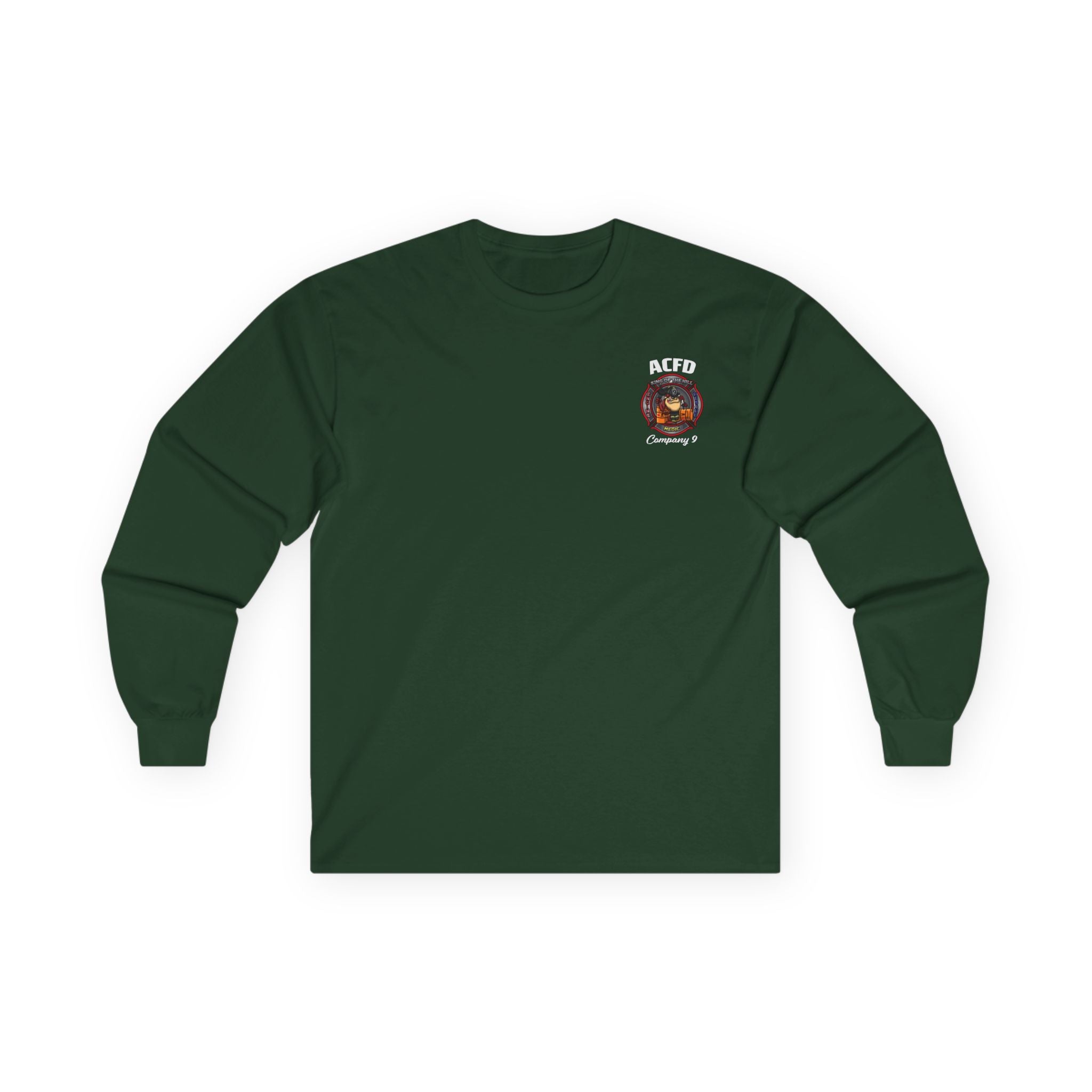 ACFD Station 9 Engine - Long Sleeve Tee Unisex Ultra Cotton