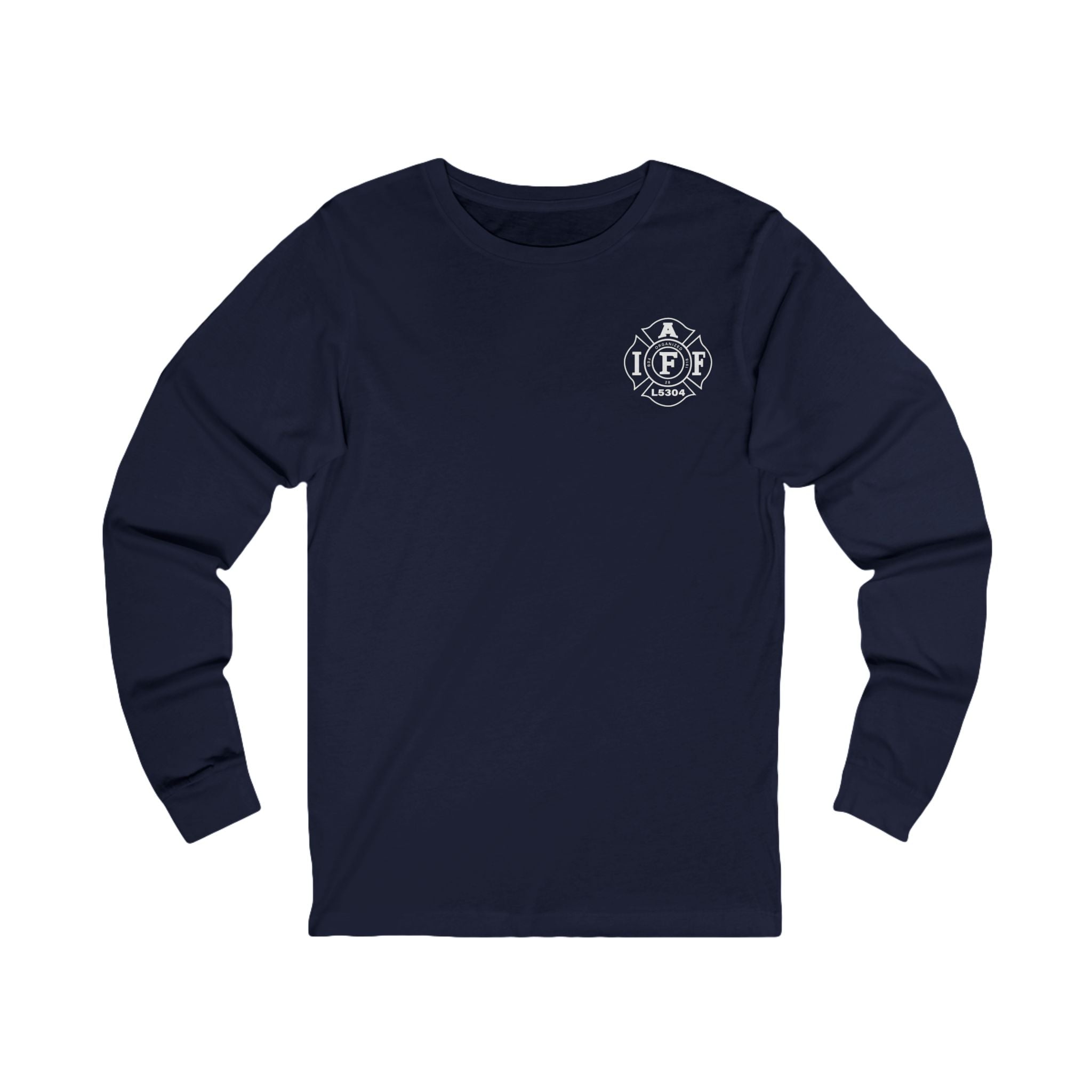 Clarke County Fire Local 5304- Bella-Canvas Soft Jersey Cotton Long Sleeve Tee