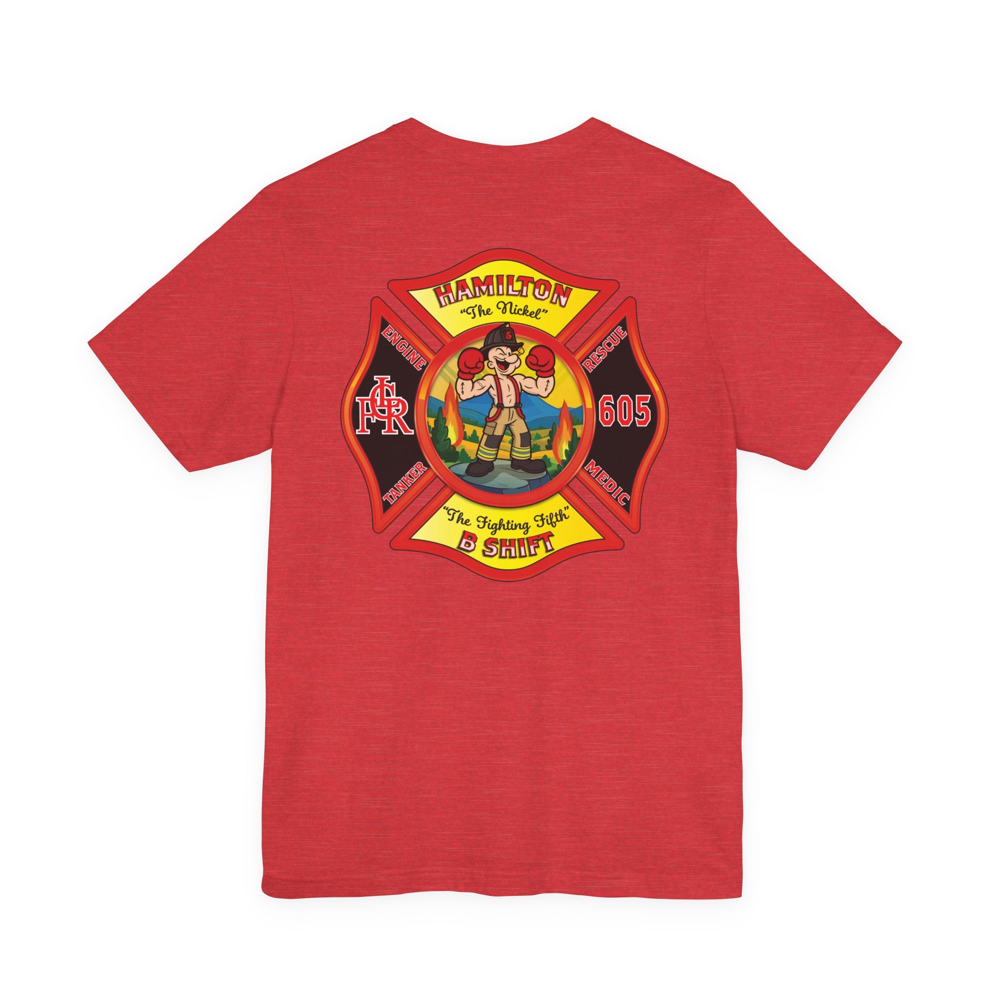 LCFR Hamilton Station 5 version 5 - Bella+Canvas Soft Unisex Tee