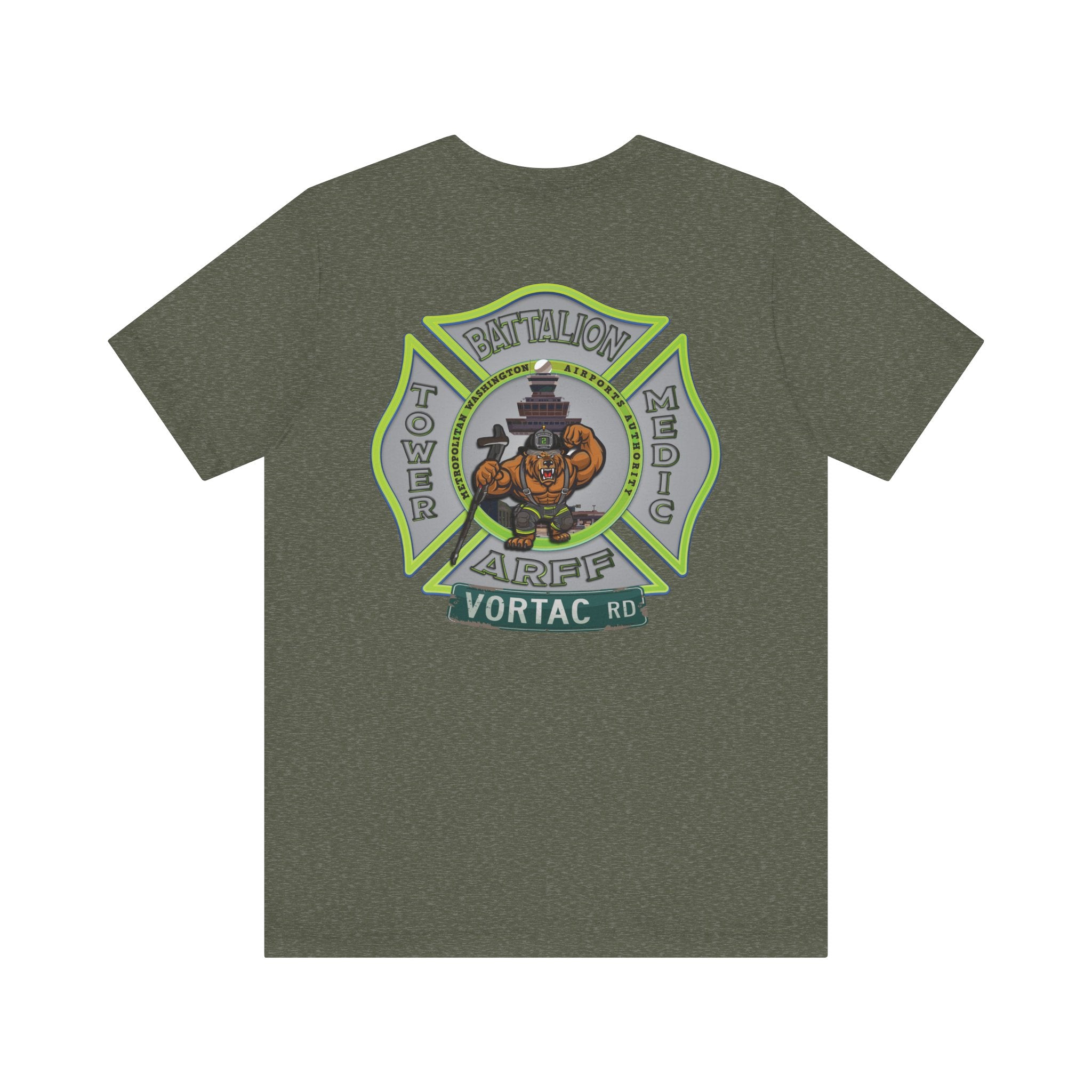 MWAA 302 The Real Dulles South Shirt - Bella+Canvas Soft Cotton Unisex Tee