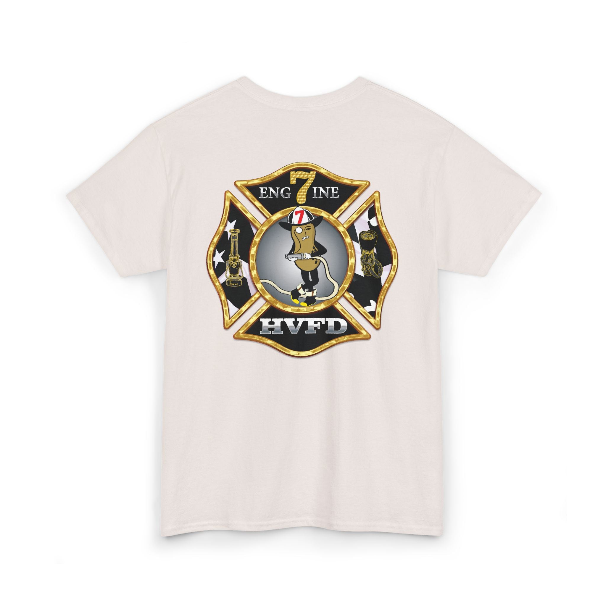 Hollywood MD Vol. Fire Eng7ine - Heavy Cotton Unisex Tee