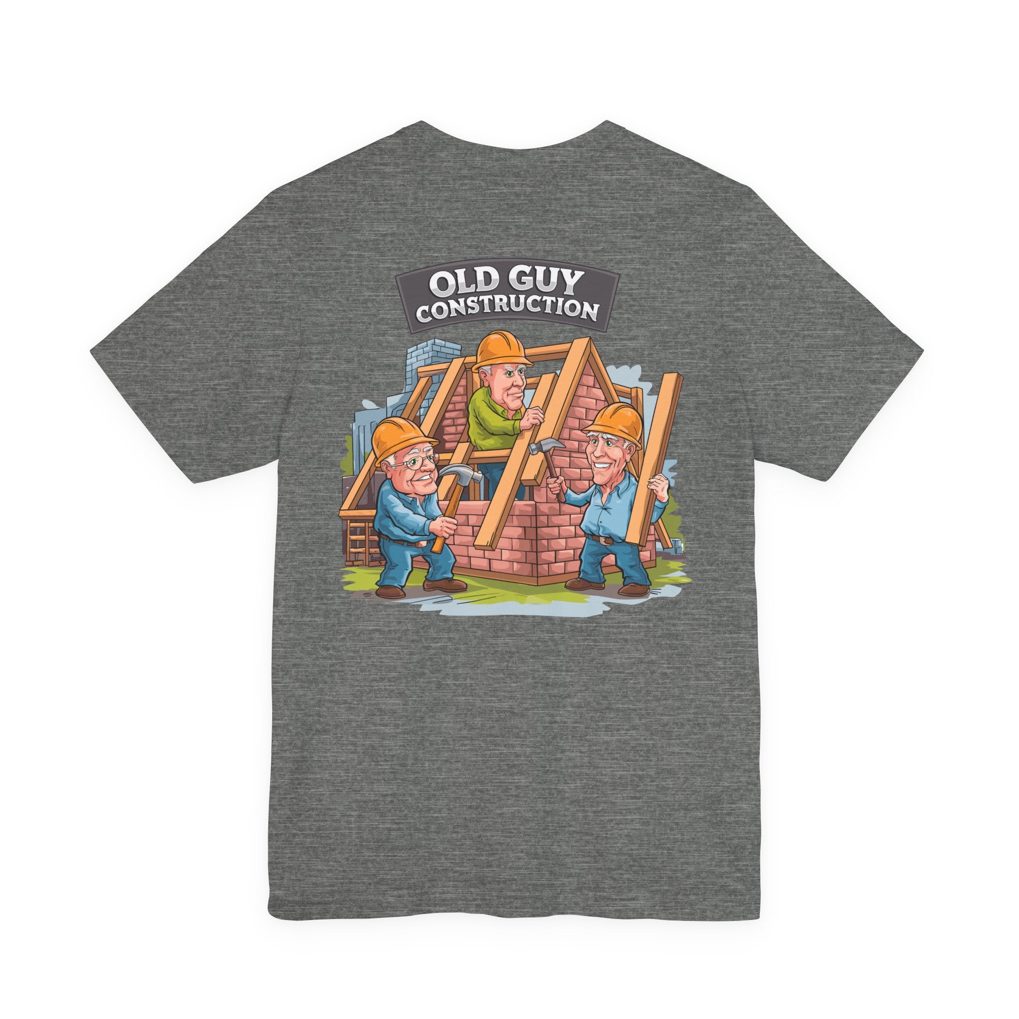 Old Guy Construction - Bella+Canvas Soft Unisex Tee
