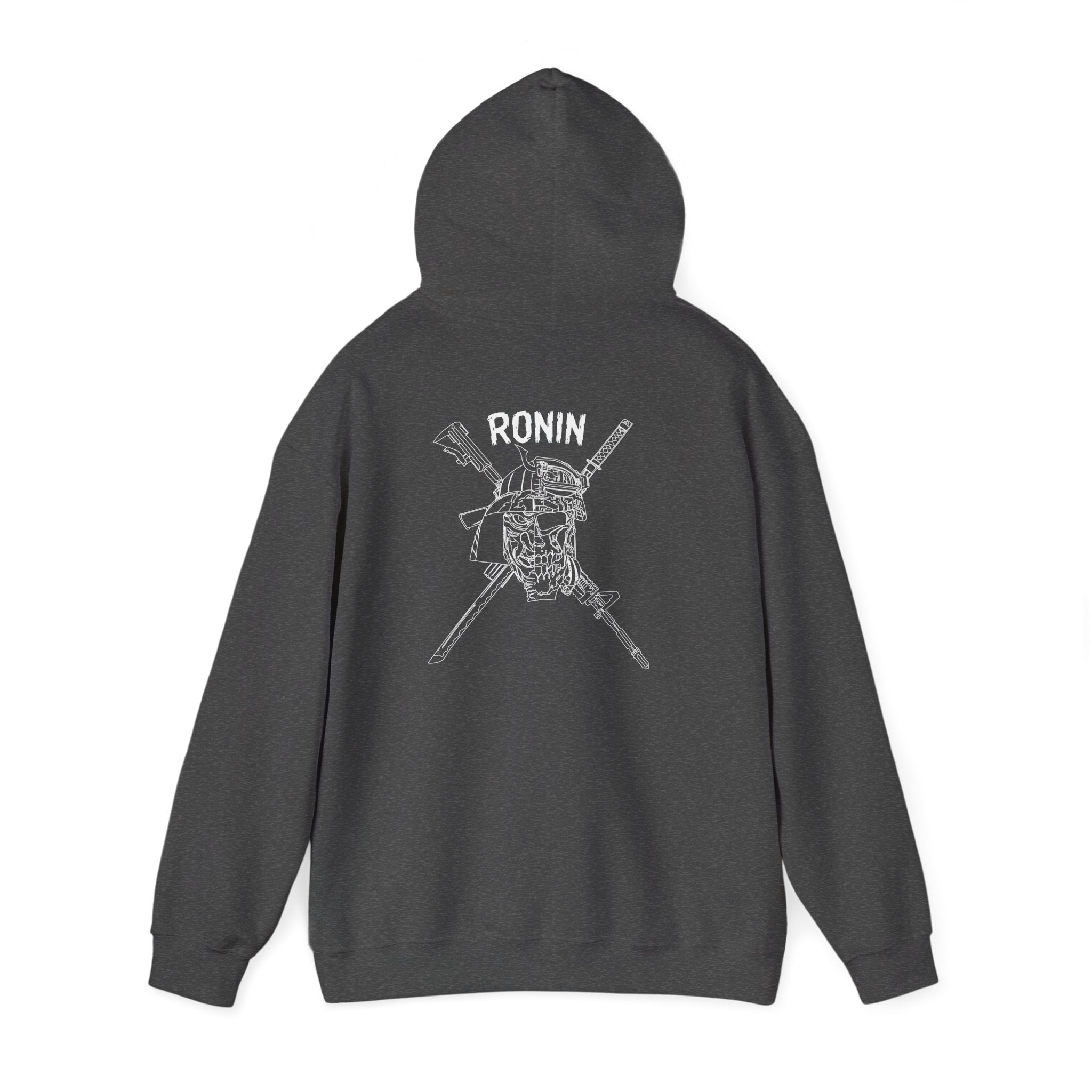 Charlie 2 Ronin (white Logo) - Gildan Heavy Blend™ Hooded Sweatshirt