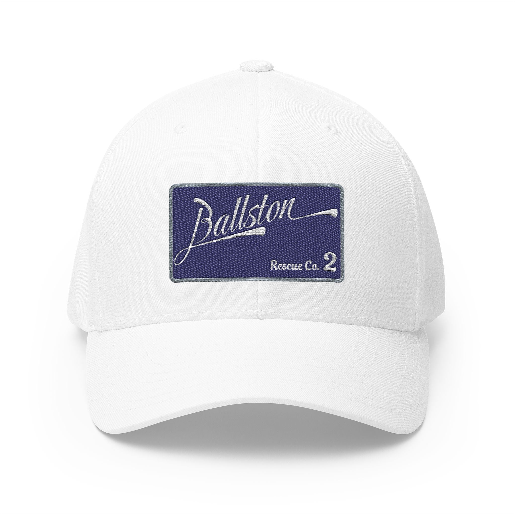 Arlington Ballston Rescue 2 - FLEXFIT Closed-Back Structured Cap (Embroidery)