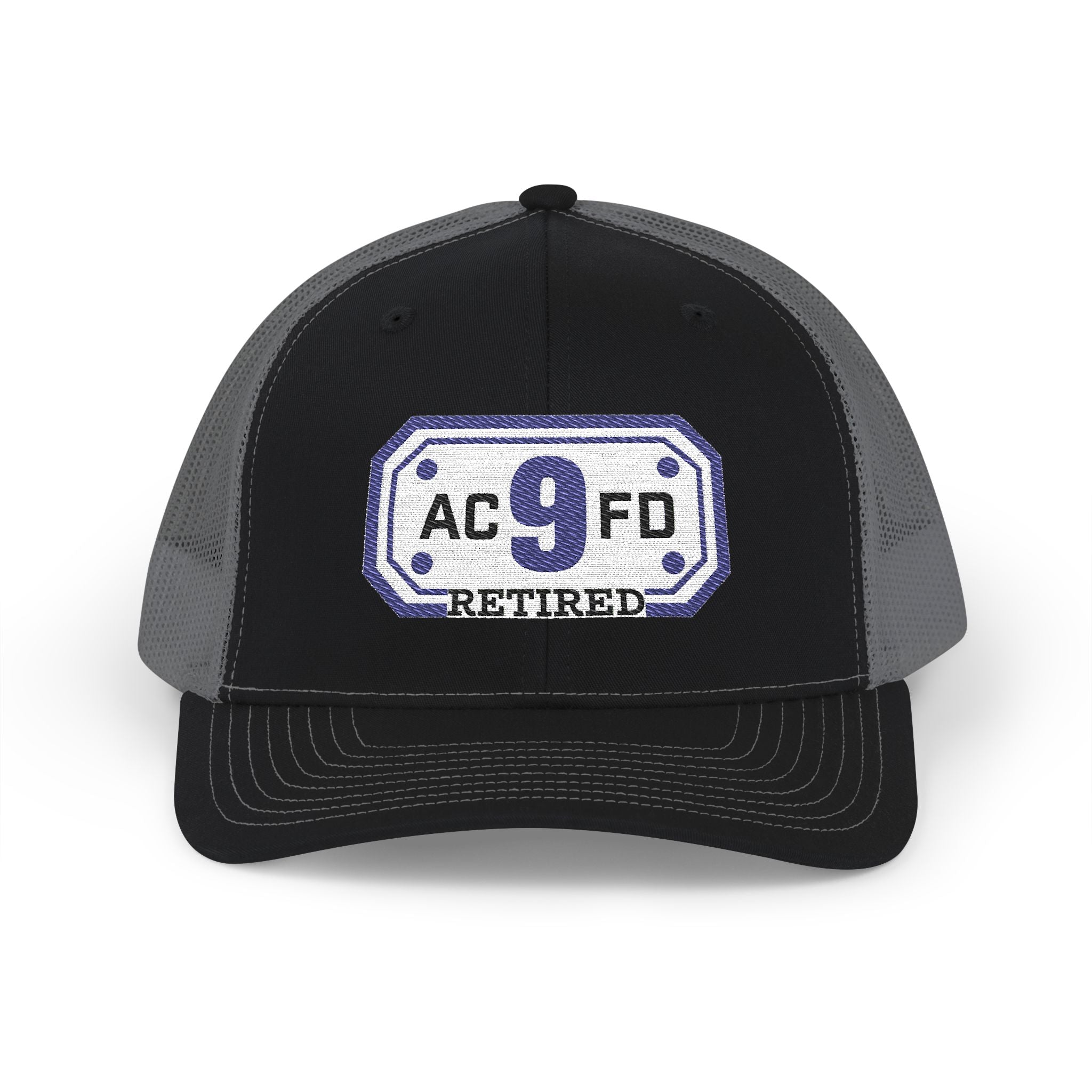 Retired ACFD Rescue 9 - Snapback Trucker (Richardson 112 Style Hat)
