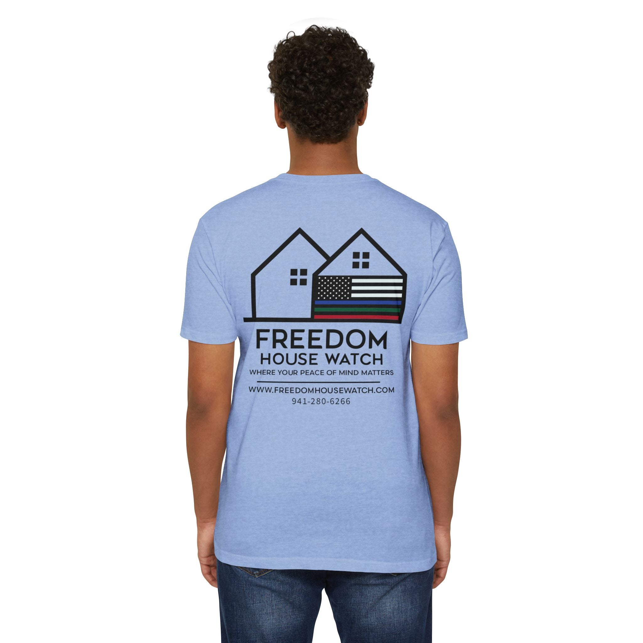 Freedom House Watch - NextLevel Unisex CVC Jersey T-shirt