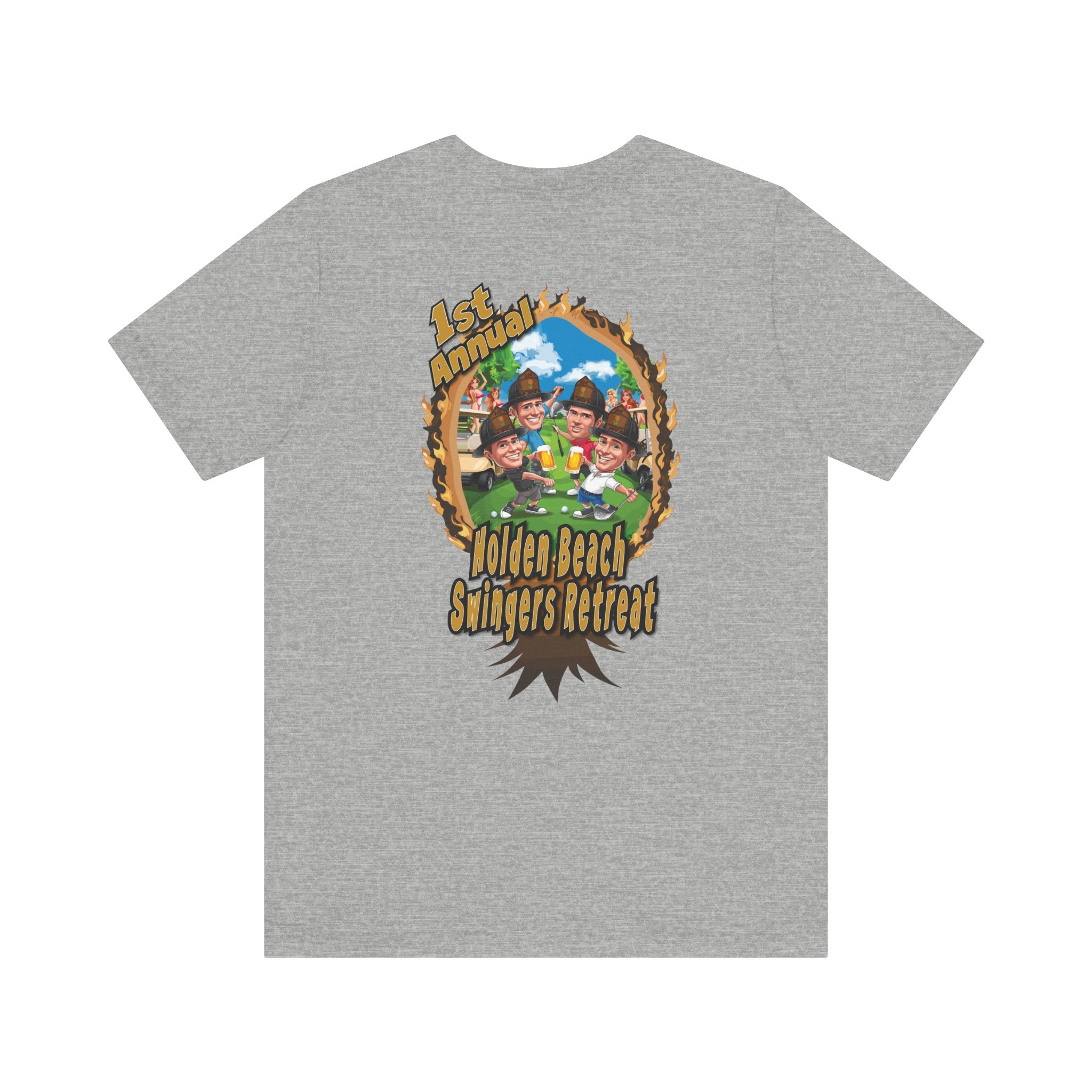 Holden Beach Swingers Retreat- Bella+Canvas Soft Unisex Tee